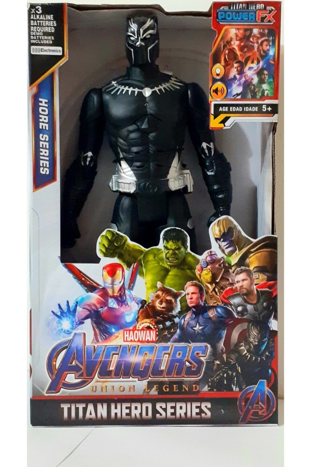 Figurine Avengers Marvel Titan Hero Black Panther 30 Cm