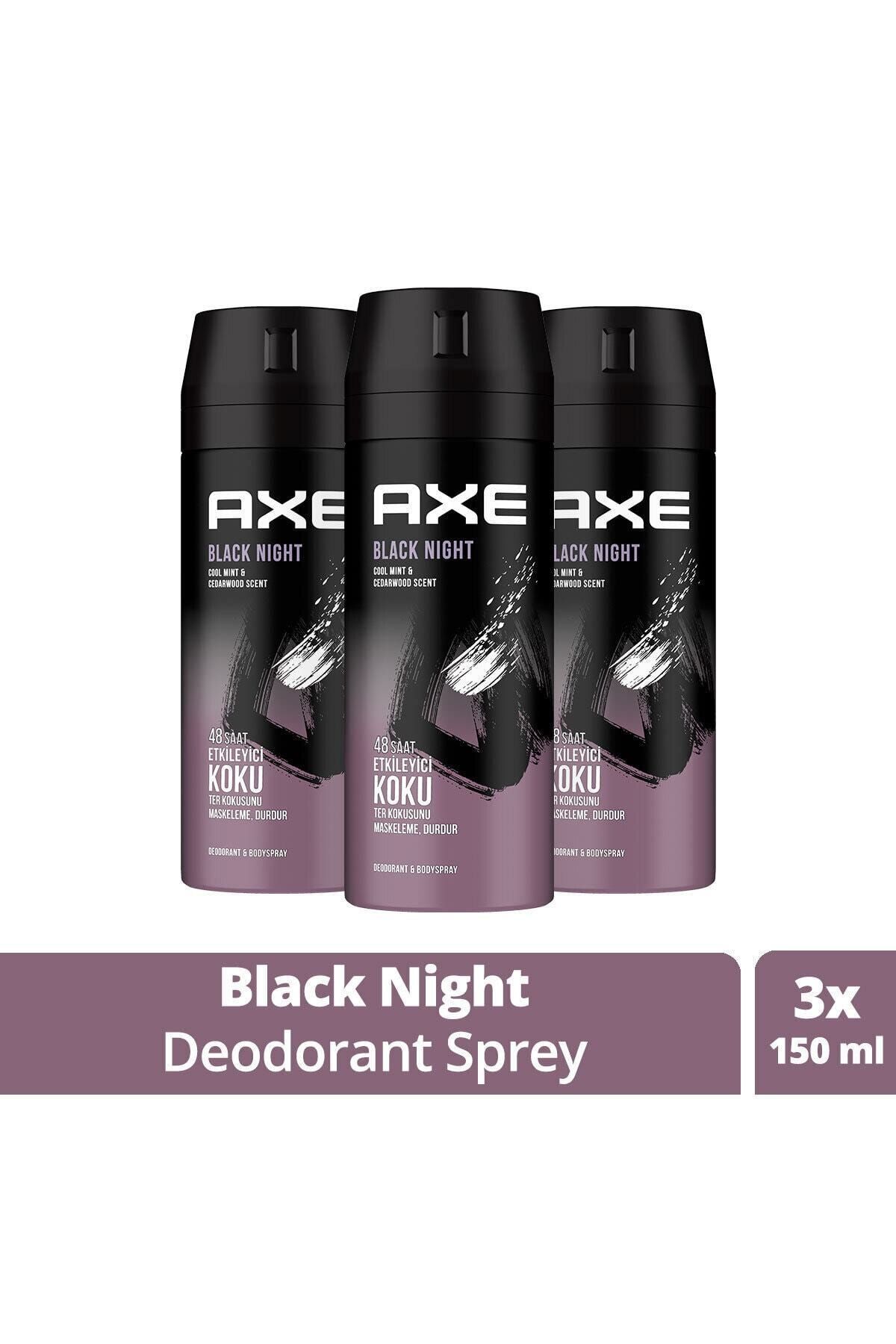 vaak Hou op Werkelijk Axe Erkek Deodorant Sprey Black Night 150 Ml X3 Fiyatı, Yorumları - TRENDYOL
