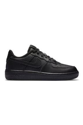 Unisex Çocuk Siyah Nıke Force 1 Ayakkabı 314193-009 Sneaker