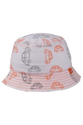 Erkek Bebek Şapka 3-9 Aylık Araba Maksi Şapka Y2030-07