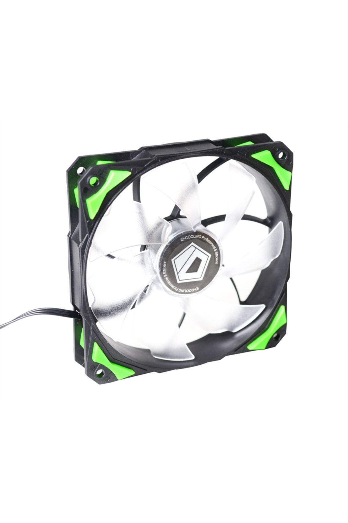 Id-coolıng Pl-12025-g 12cm 4pin Pwm Yeşil Kasa Fanı