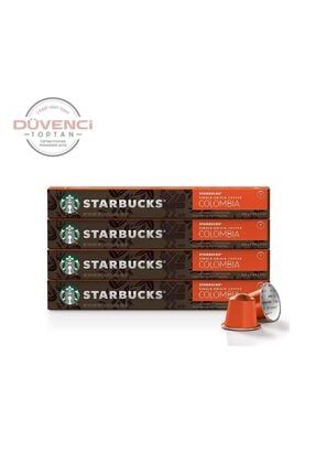Düvenci Toptan Single Origin Coffe Colombia Kapsül Kahve Paketi 4' lü DUVENCI-STARBUCKS-0000003