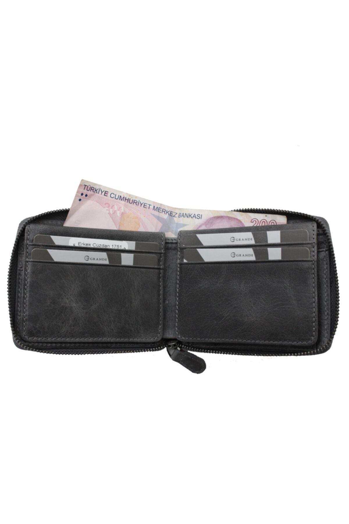 Gd 1751 Hakiki Deri Unisex Cüzdan, Kartlık