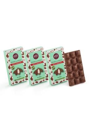 Şeker Ilavesiz Ve Prebiyotik Sütlü Çikolata 60g 3'lü Set (3X60G) Glutensiz 90002115