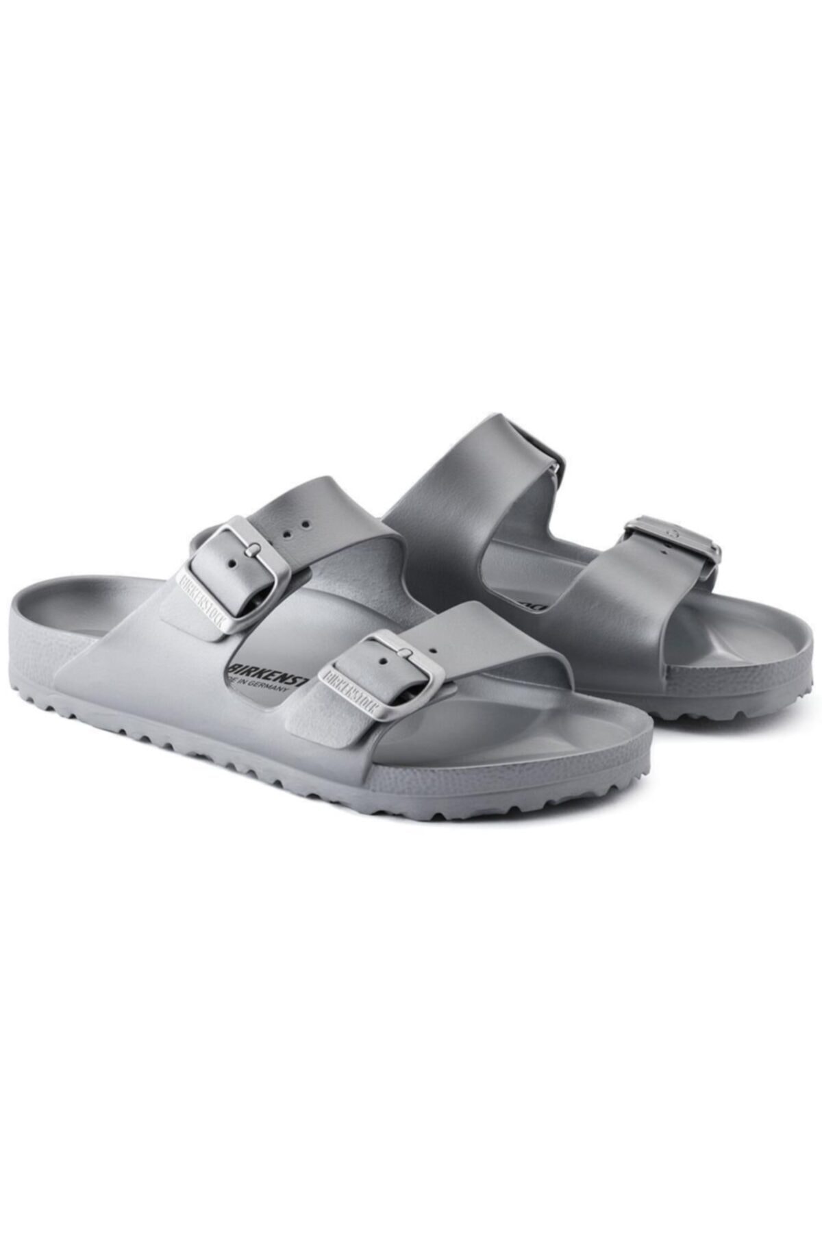 دمپایی بیرکن استاک زنانه پارچه نقره اي  راسته      کژوال/روزمره | Birkenstock Z00992 - تصویر 3