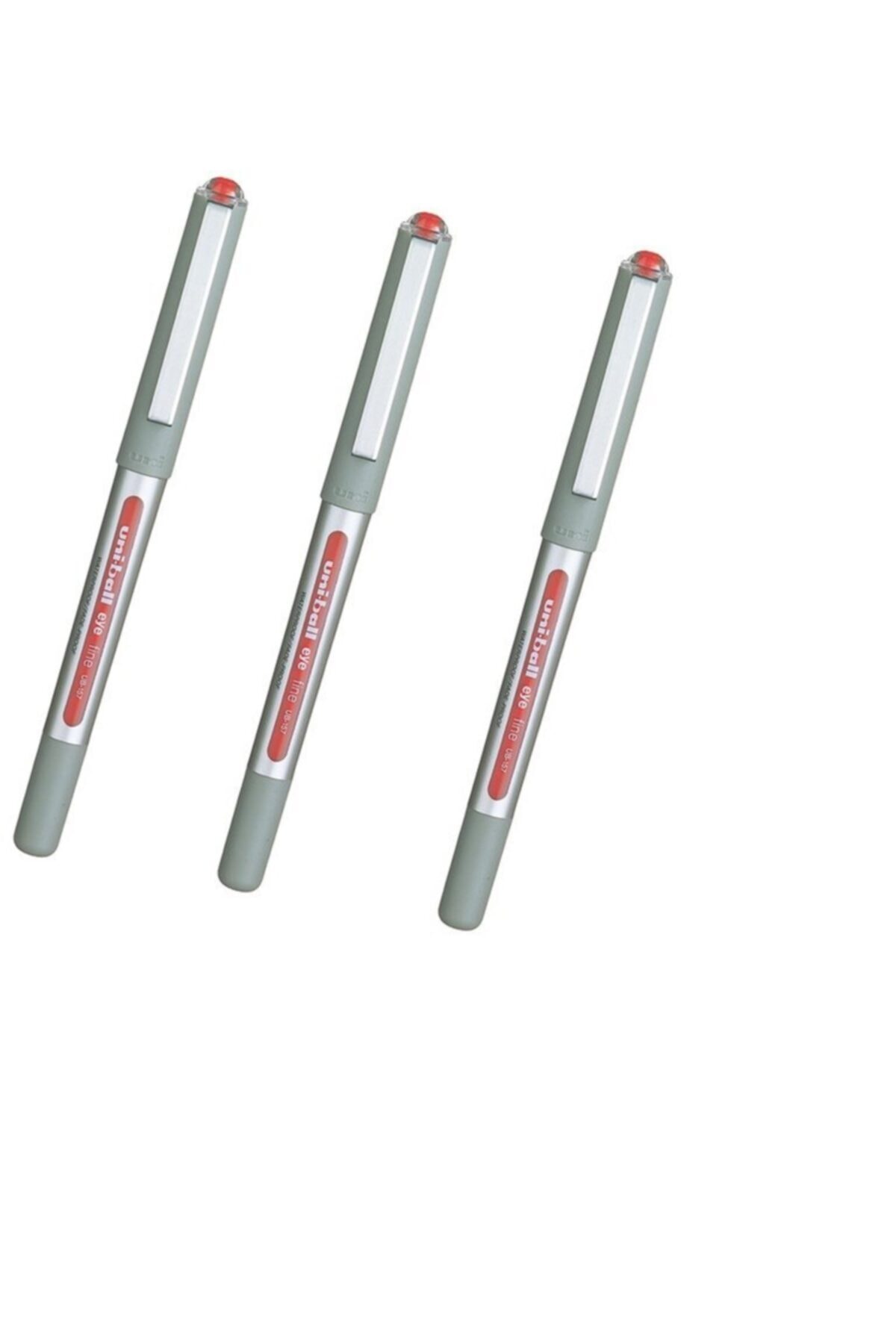 UNİ-BALL Ub-157 Eye Fine 0.7 Roller Kalem Kırmızı X 3 Paket