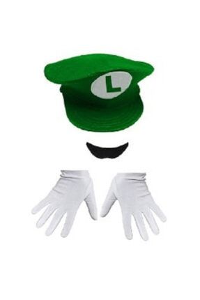 Luigi Şapka Set Yetişkin EFZ3339