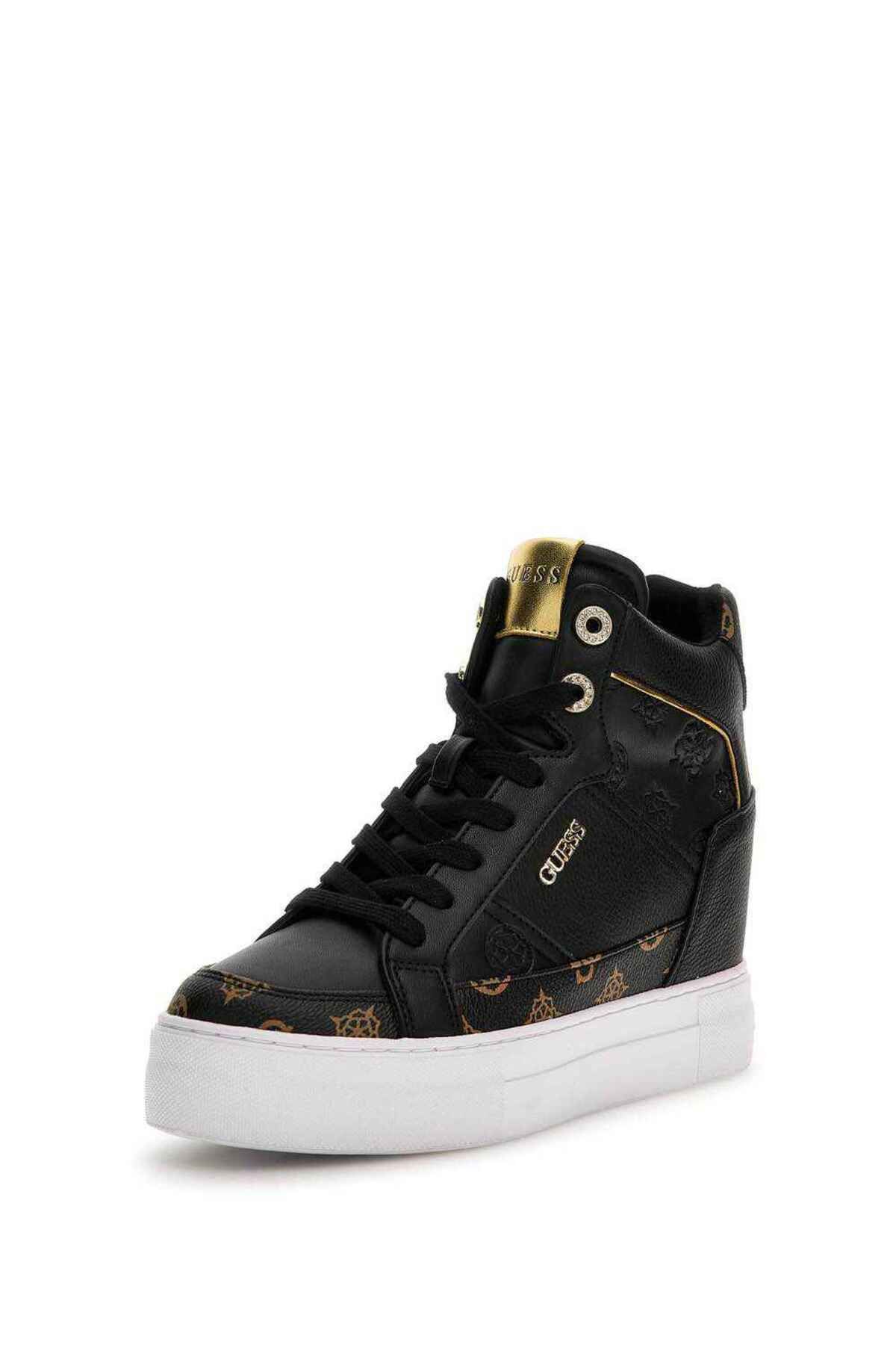Guess sneakers black and gold outlet