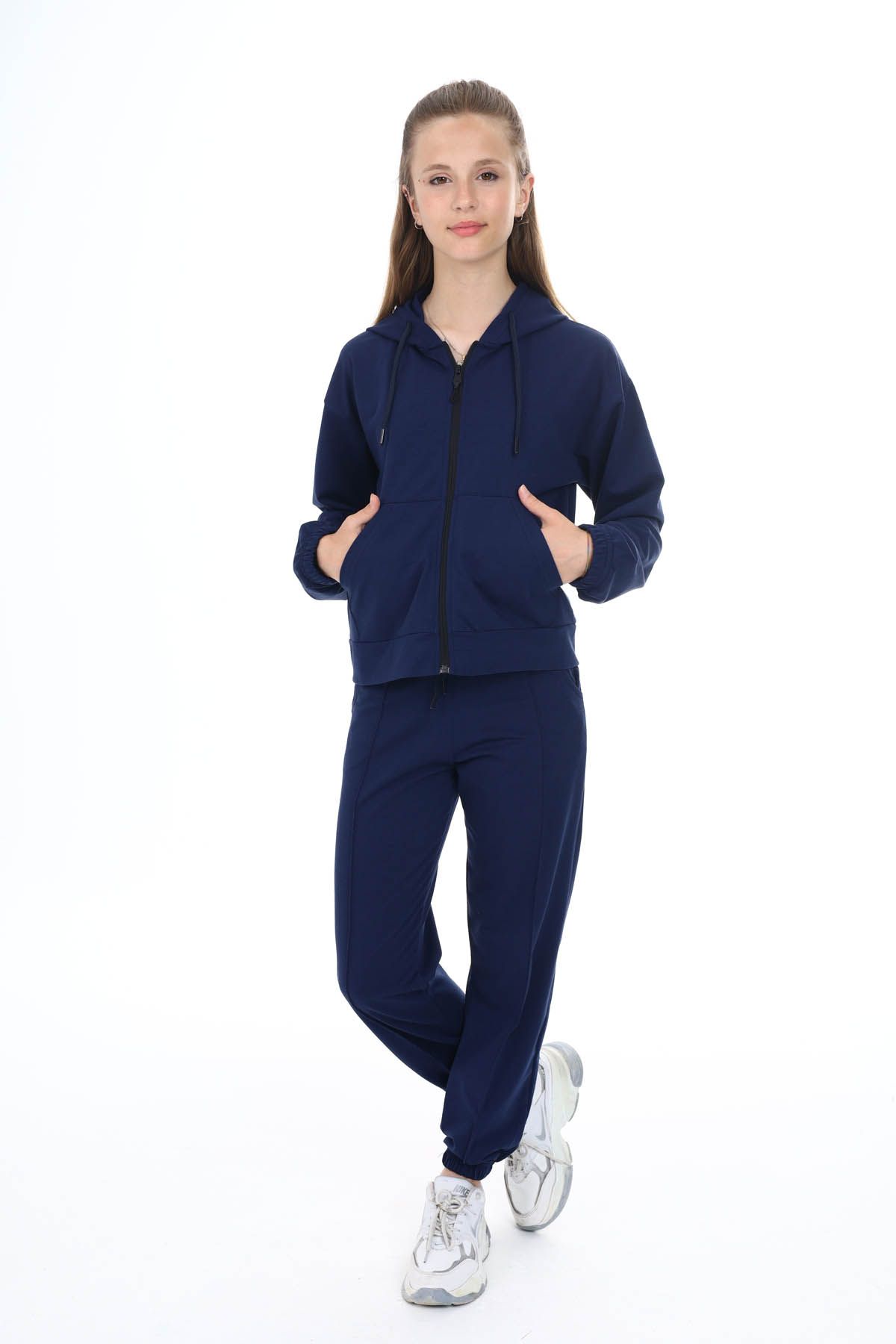 Girls cheap blue tracksuit