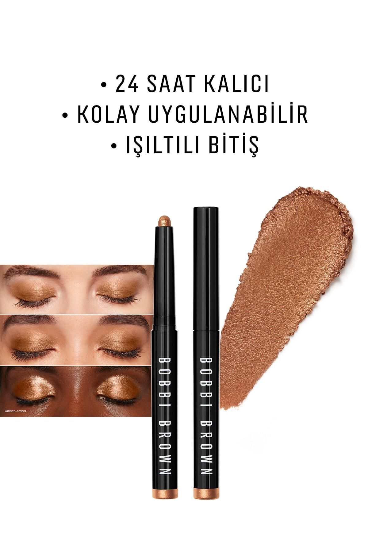 Bobbi Brown سایه چشم قلمی با قلم سایه طولانی مدت زردآمبری طلایی