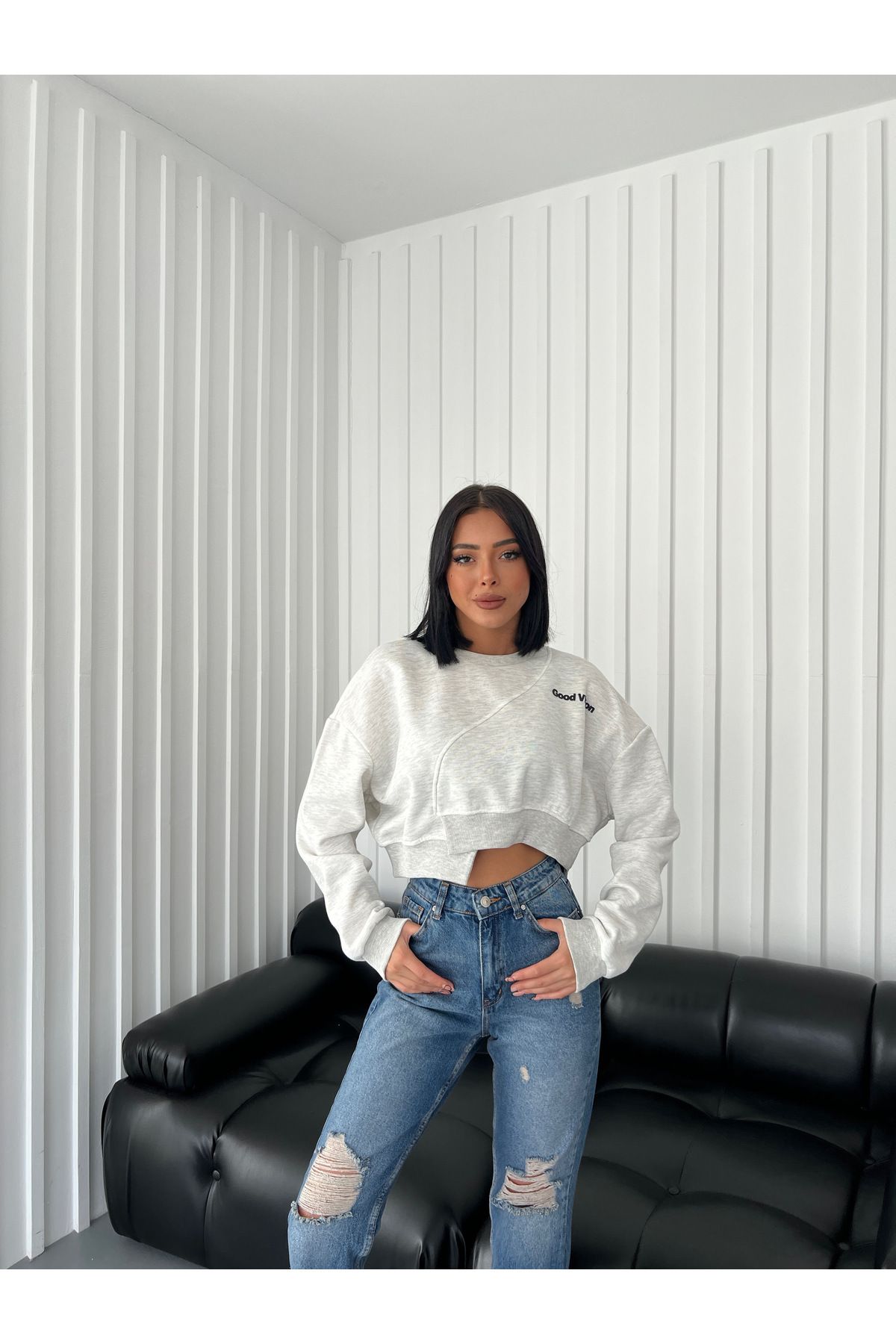 Jeans sales a fiori