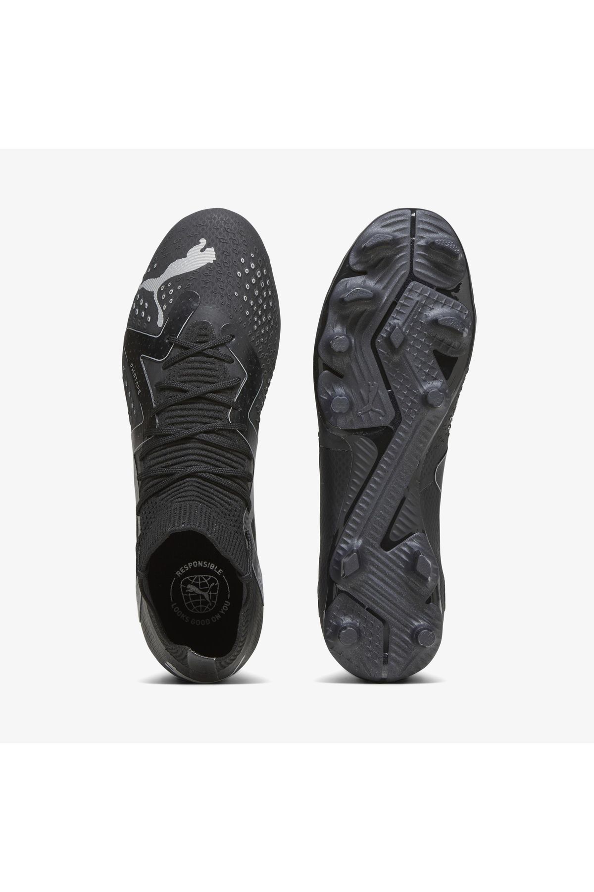 Puma Future Pro Fg ag Black Men s Black Turf Football Shoes Trendyol