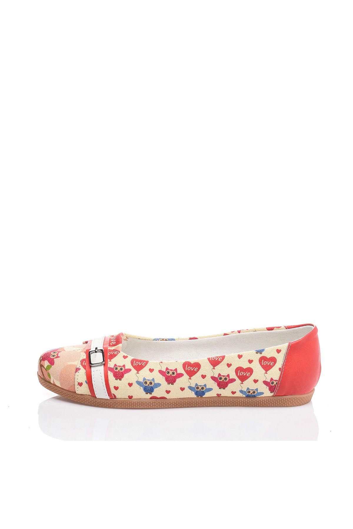 Cotto Shoes-Printed Colorful Linen Women's Ballerinas 5