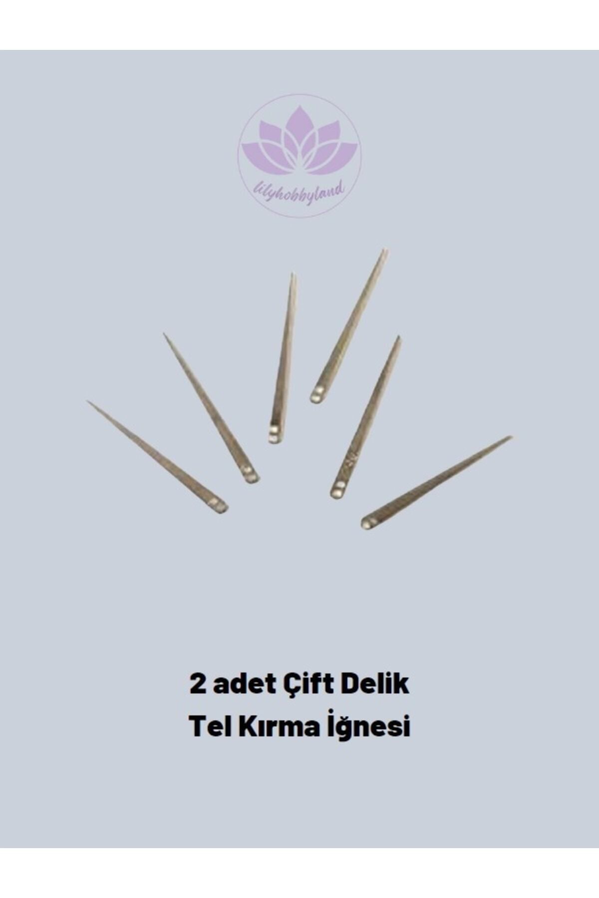 LİLYHOBBYLAND-Wire Breaking Henna Set (Green Color Square Tulle, 3 Pieces of Crown Wire Breaking Wire and Large Spring Pulley) 5