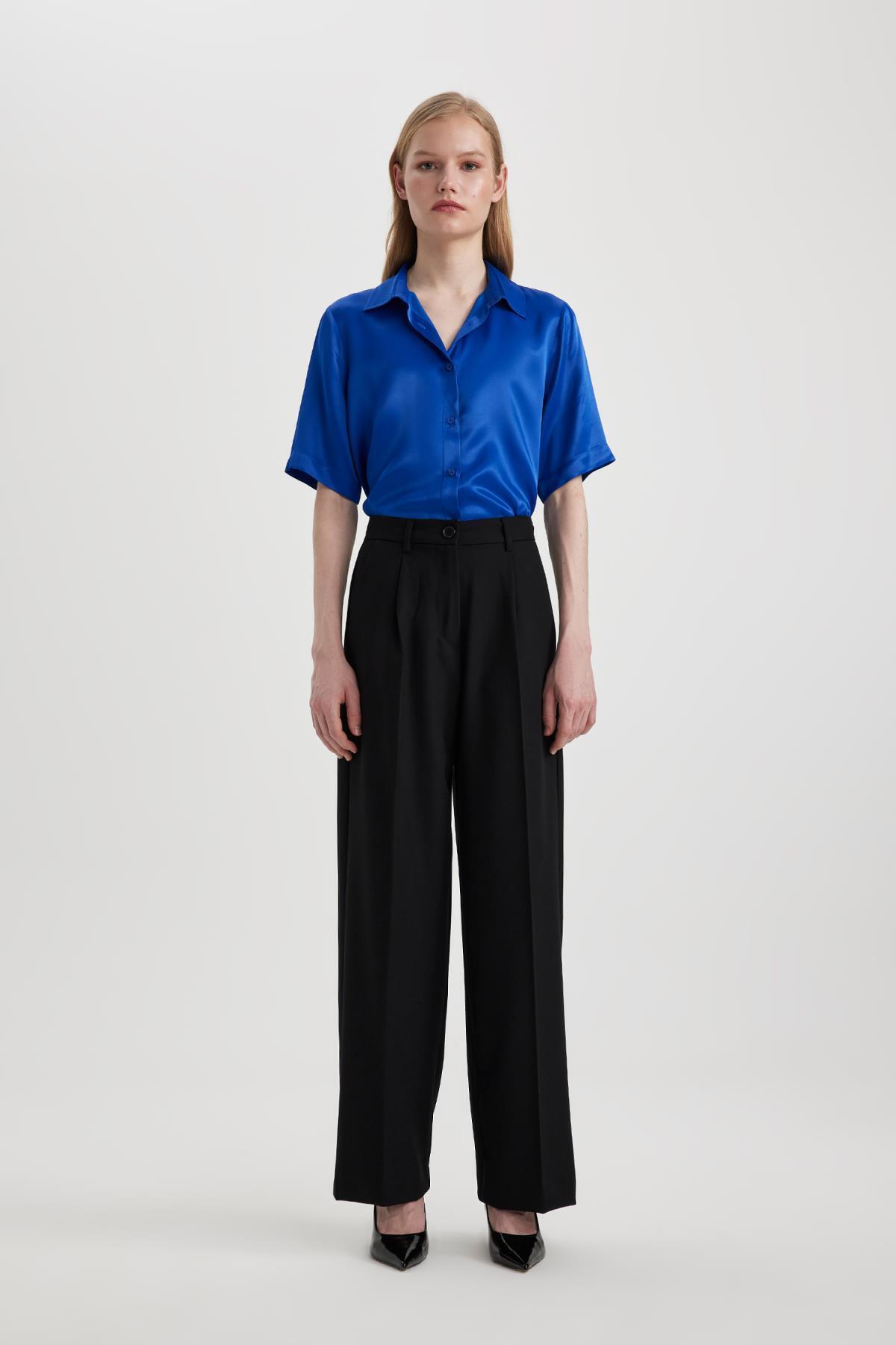 شومیز زنانه دفاکتو | C3218AX24SM Defacto - Image 2