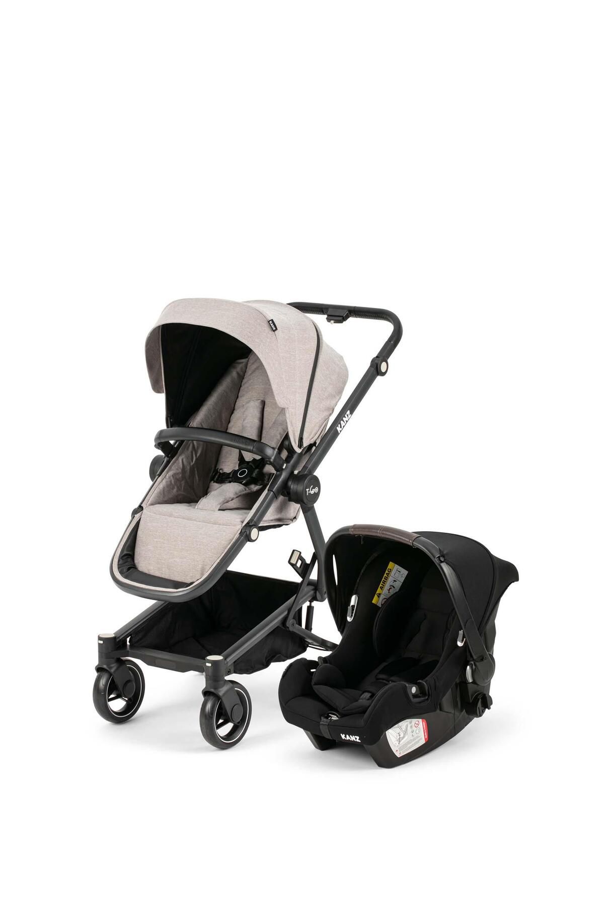 Детская коляска Kanz t-Go Travel System бежевая KZ-TGO-BEIGE