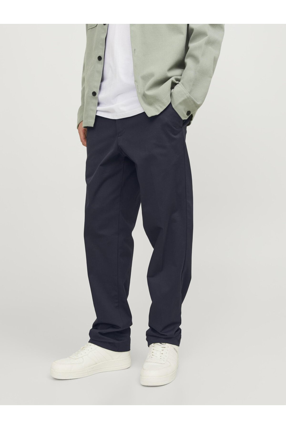 شلوار مردانه آبی سرمه ای Jack & Jones | 12253083 اورجینال - تصویر 2