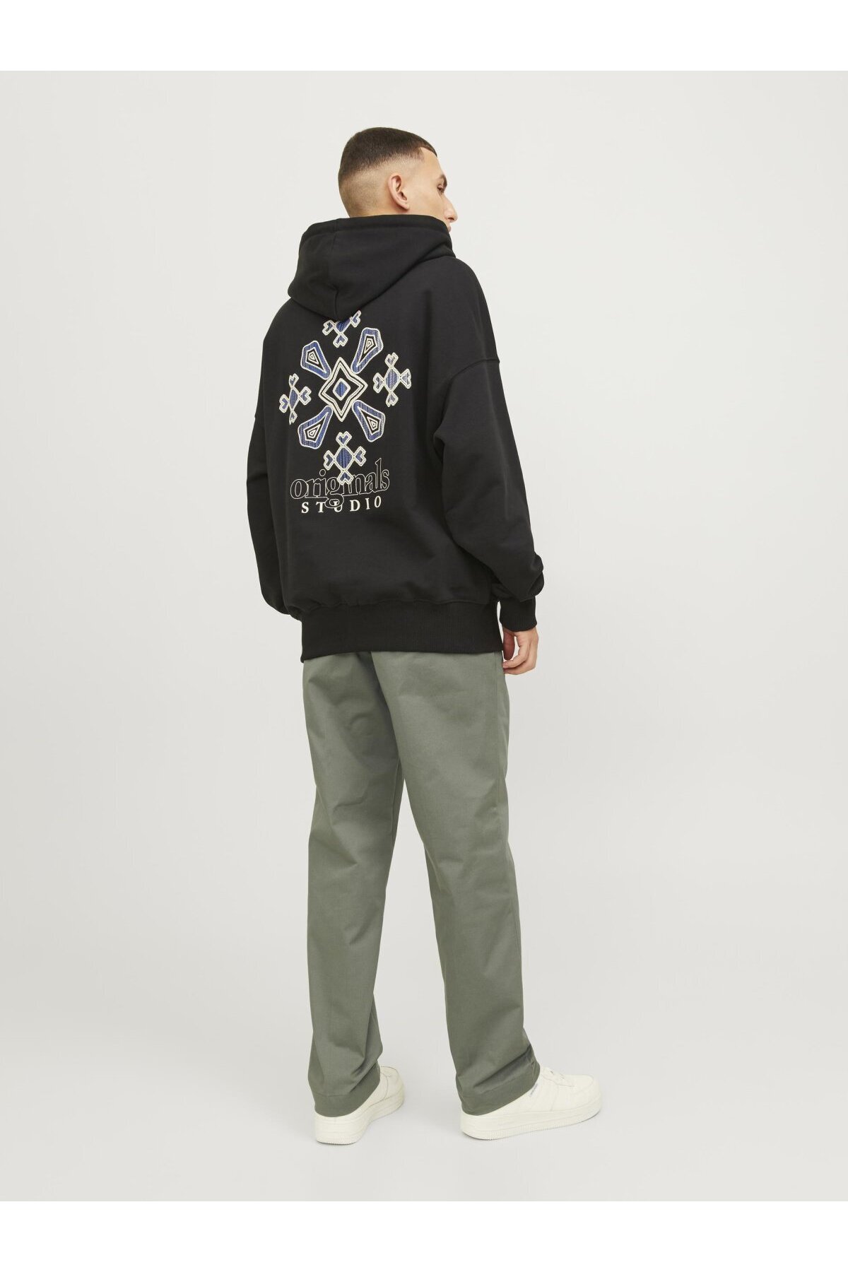 شلوار مردانه سبز Jack & Jones | 12253083 اورجینال - تصویر 4