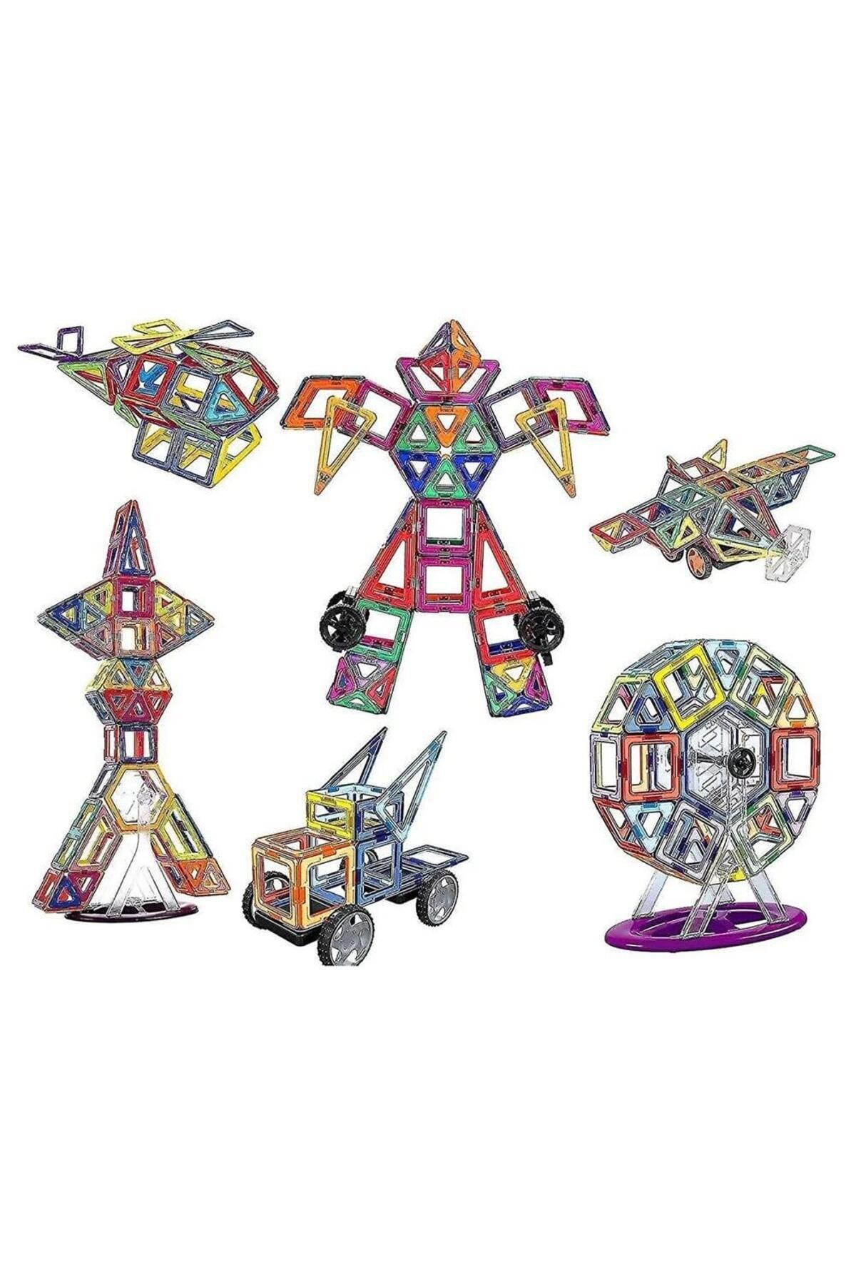 Oyuncakmatik-Magical Building Educational Magnetic Magic Building Block Set 155 Pieces 2