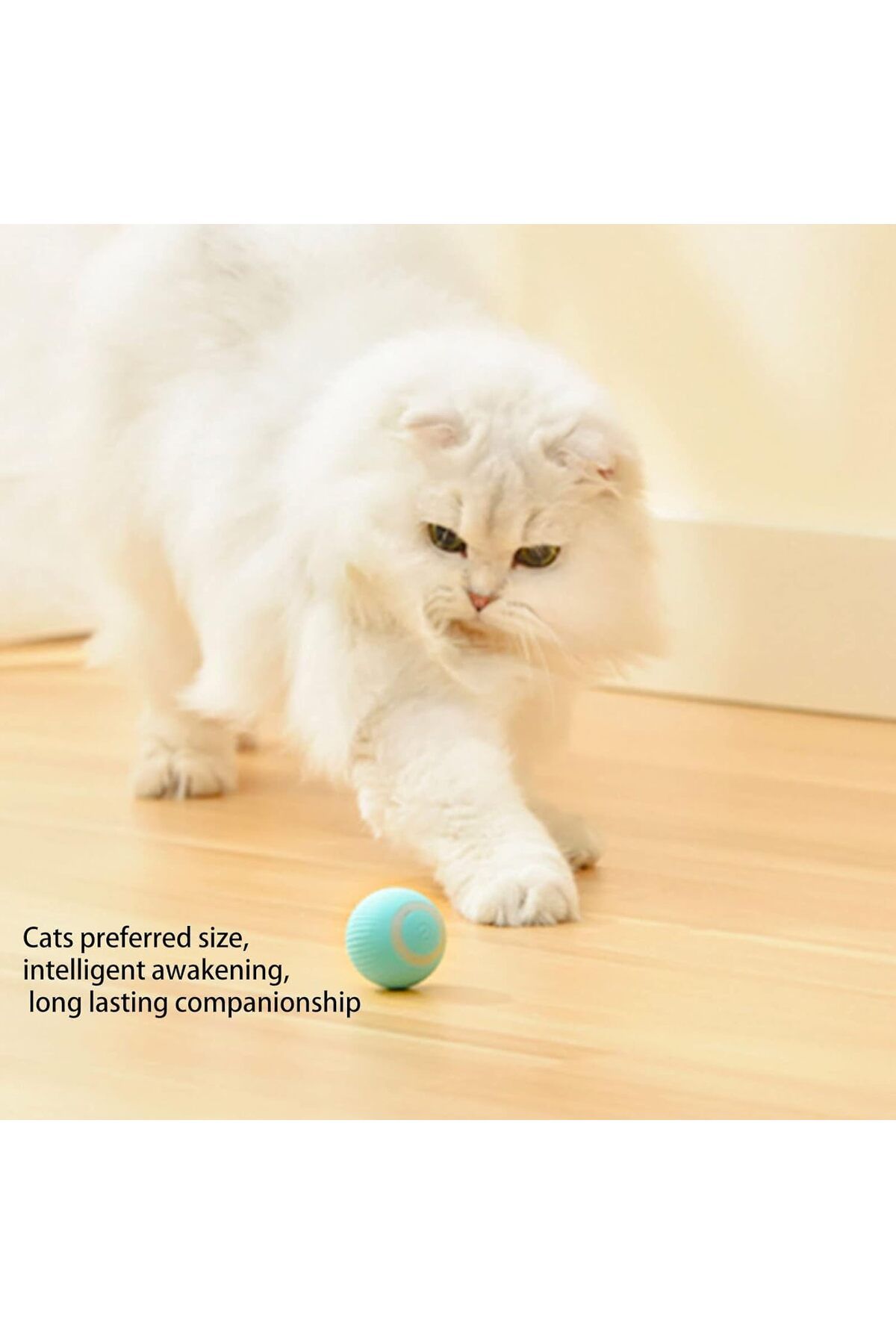 sebura-Animated Cat Ball Smart Rolling Pet Ball Automatic Cat Toy 3