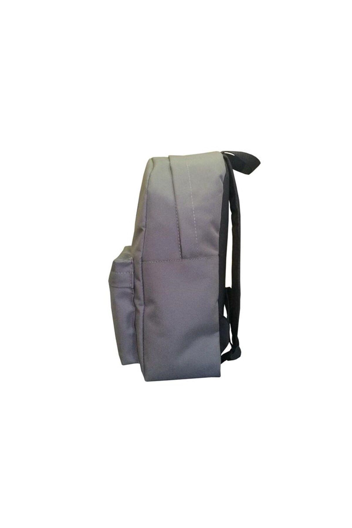 Fudela-Gray Squirrel Patterned Backpack 3