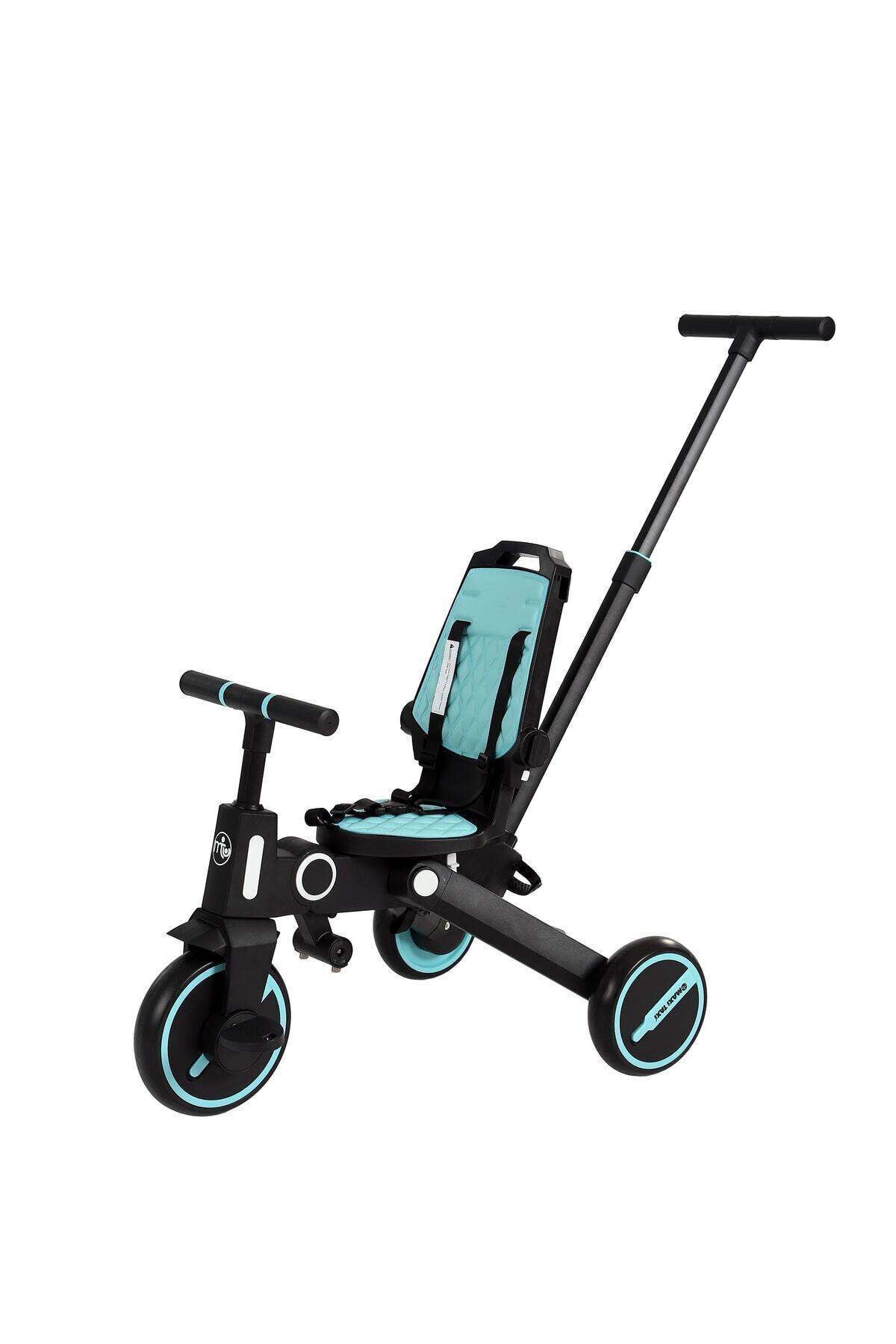 Maxi Taxi Easy Trike Ebeveyn Kontrollü Bisiklet Mavi fotoğrafı 5 (önizleme)