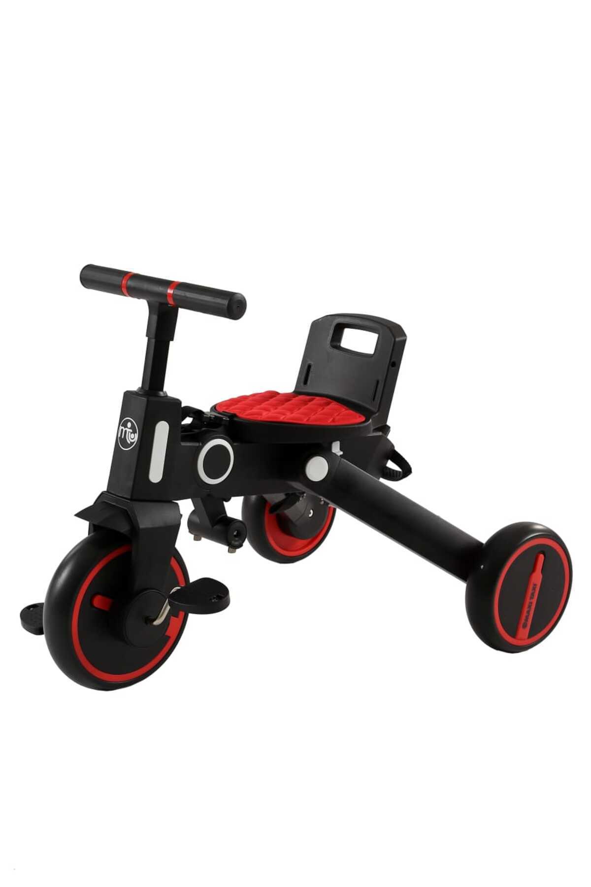 Maxi Taxi Easy Trike Ebeveyn Kontrollü Bisiklet Kırmızı fotoğrafı 3 (önizleme)