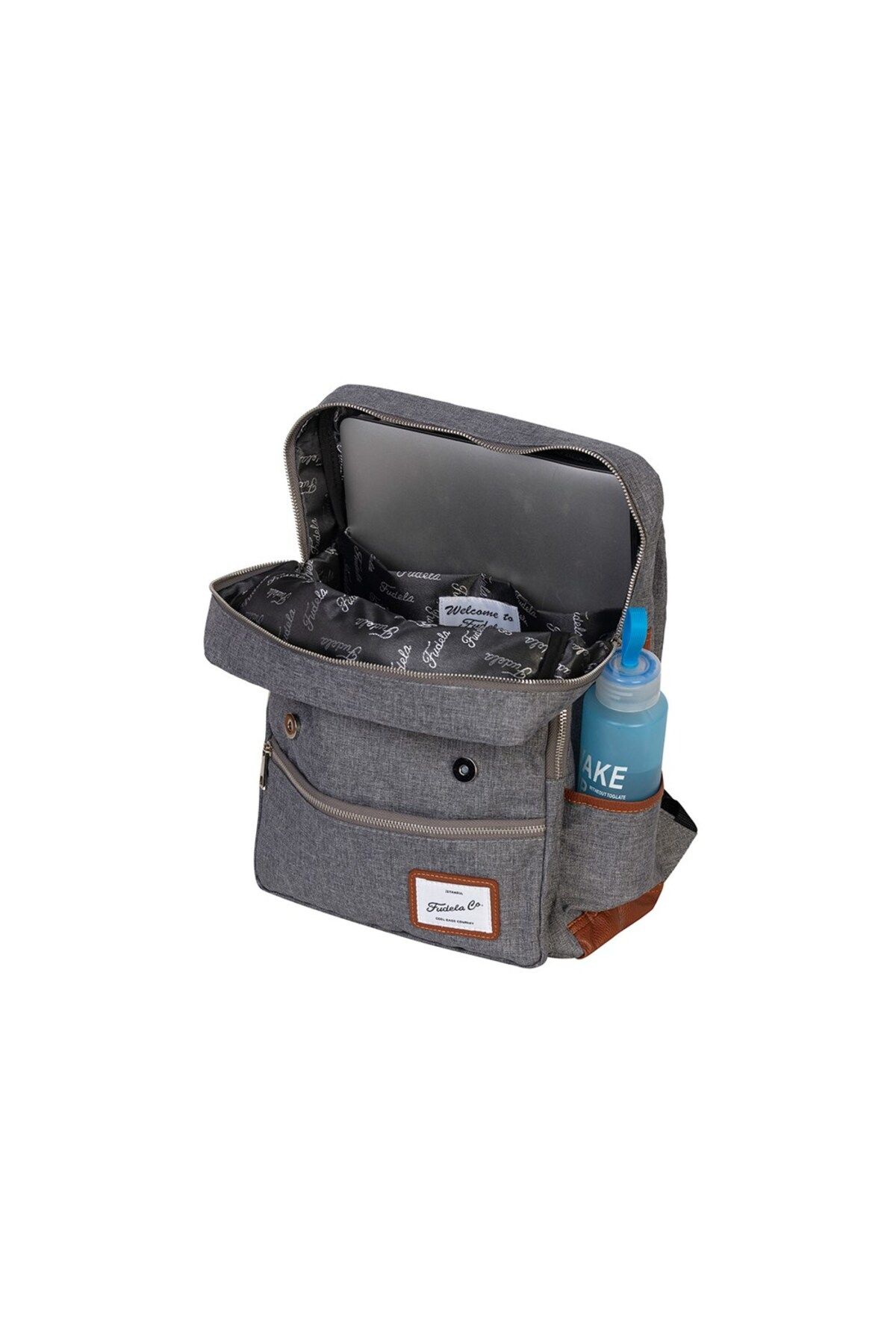 Fudela-Jnb Gray Backpack 3