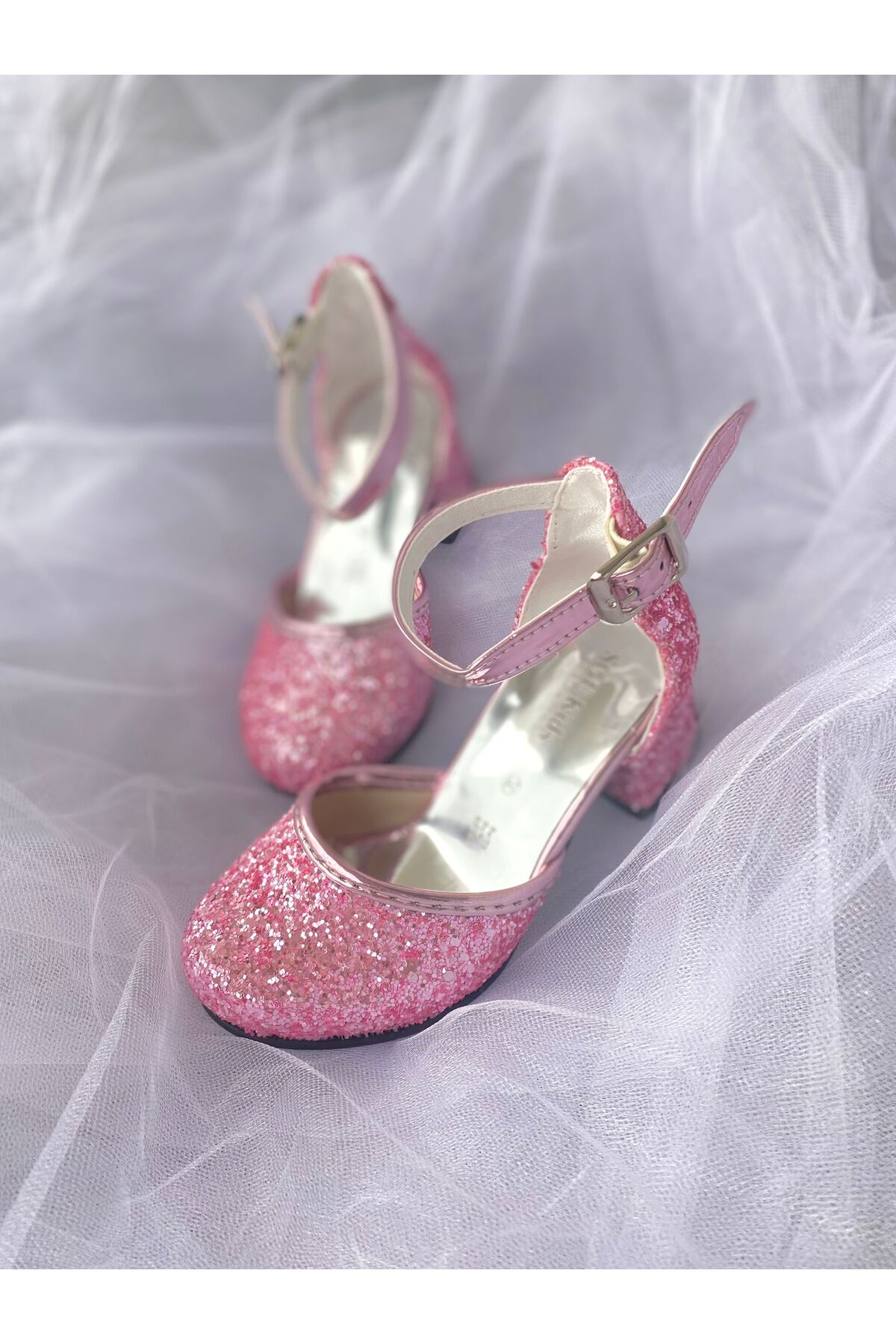 PATİK BEBE KIZ COCUK TOPUKLU ABİYE AYAKKABI fotoğrafı 3 (önizleme)