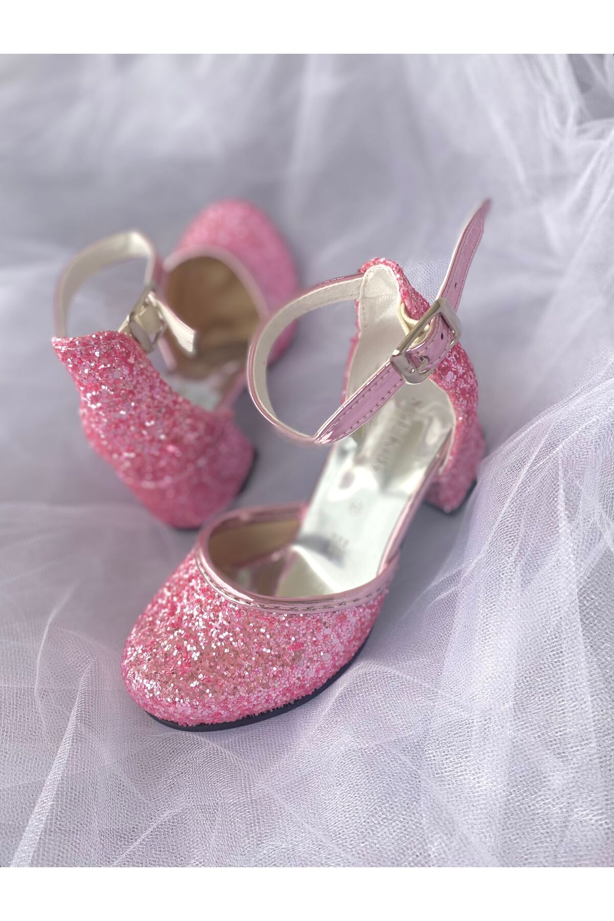 PATİK BEBE KIZ COCUK TOPUKLU ABİYE AYAKKABI fotoğrafı 2 (önizleme)