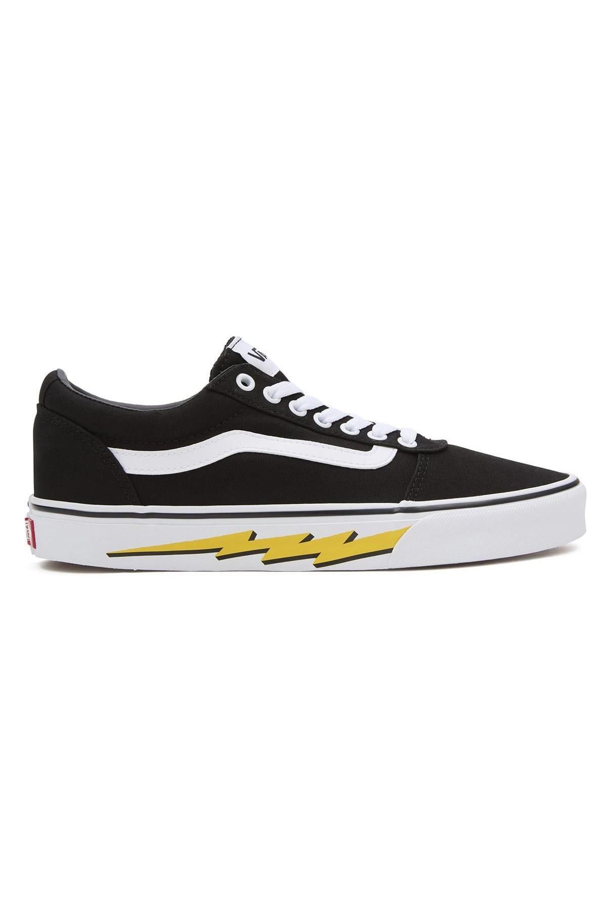 اسنیکر مشکی دخترانه و پسرانه بچگانه کفش ورزشی بچه های سیاه سفید YT Vans
