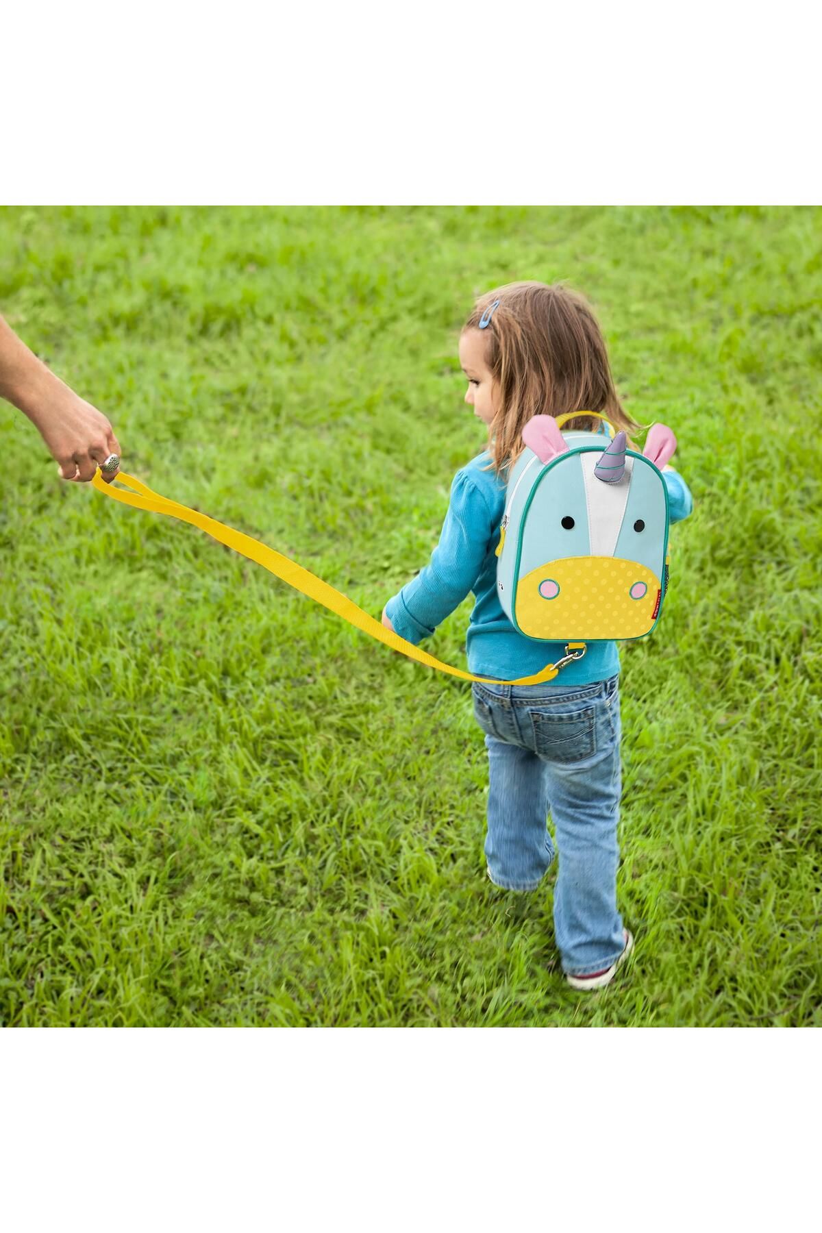 Skip Hop-Unicorn Patterned Zoo Backpack with Safety Belt 4