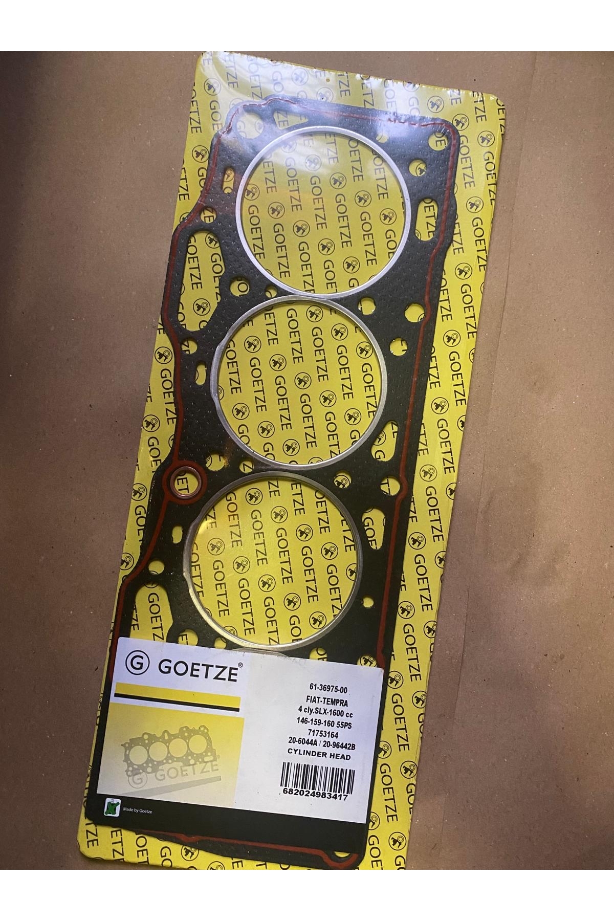 GOETZE TOFAŞ DOĞAN KARTAL SLX TEMPRA 1.600 CC SİLİNDİR KAPAK CONTASI GOETZE