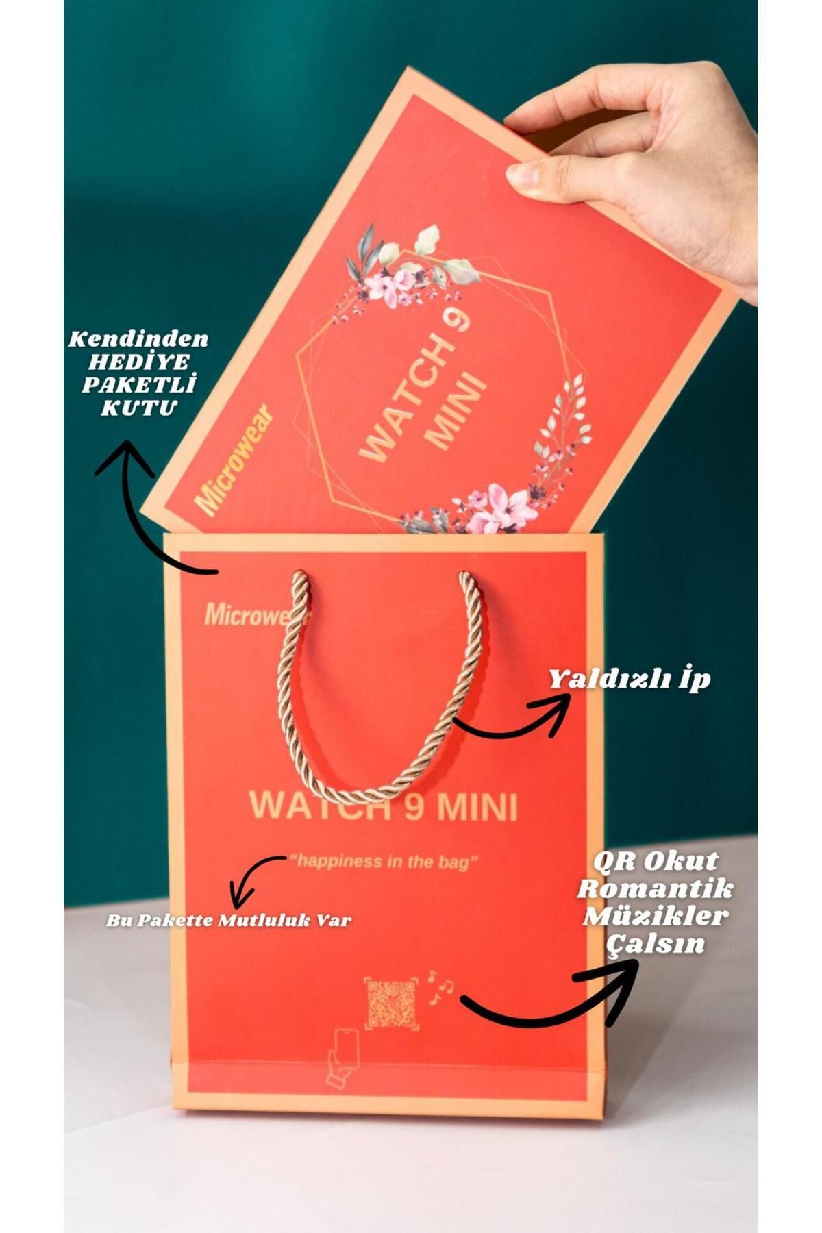 PİNK İTHALAT KADINLARIN FAOVERİSİ WATCH 9 G9MİNİ 41 MM AKILLI SAAT KONUŞMA ÖZELLİKLİ