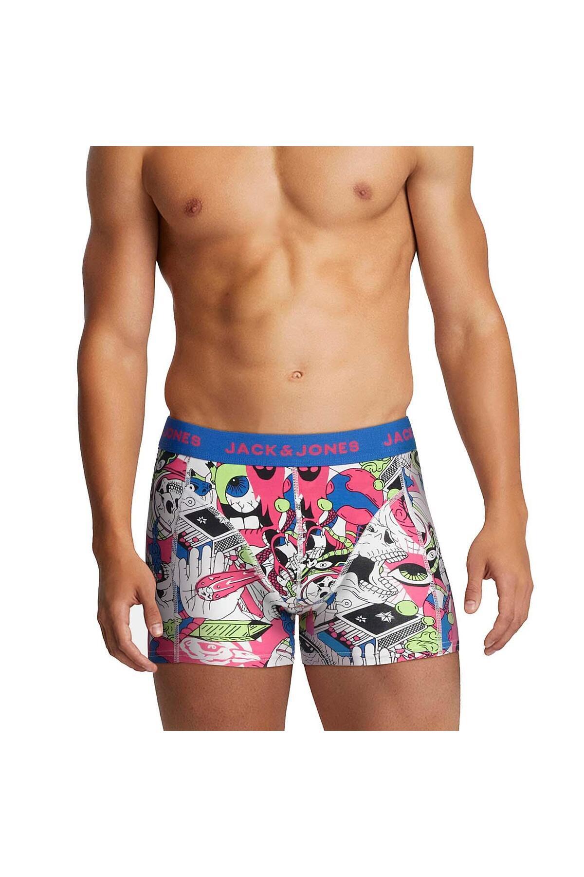 Jack & Jones Erkek Renkli Trunks Boxer 5'li 12167028 - Fiyatı, Yorumları