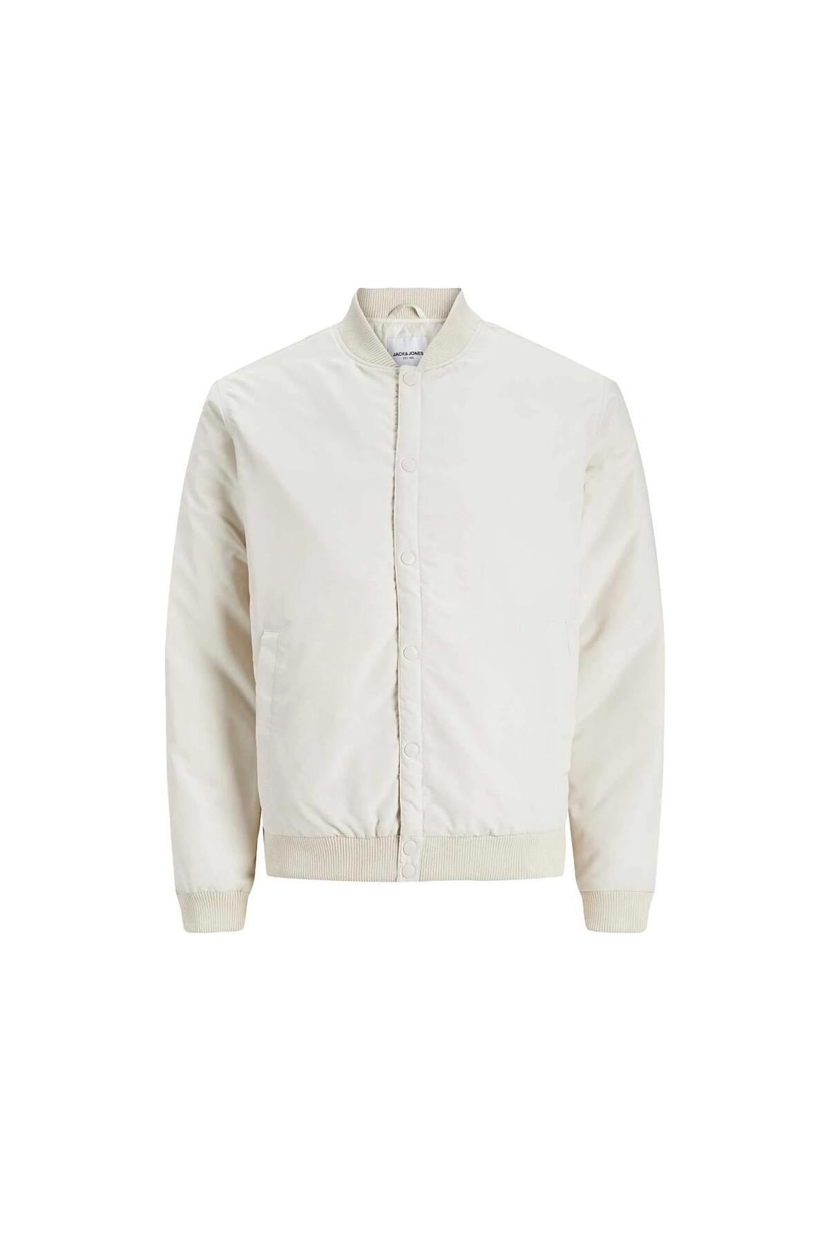 Veste Bomber Garçon Jack & Jones Junior Jjwarrior College - 100% Polyester - Coupe Décontractée