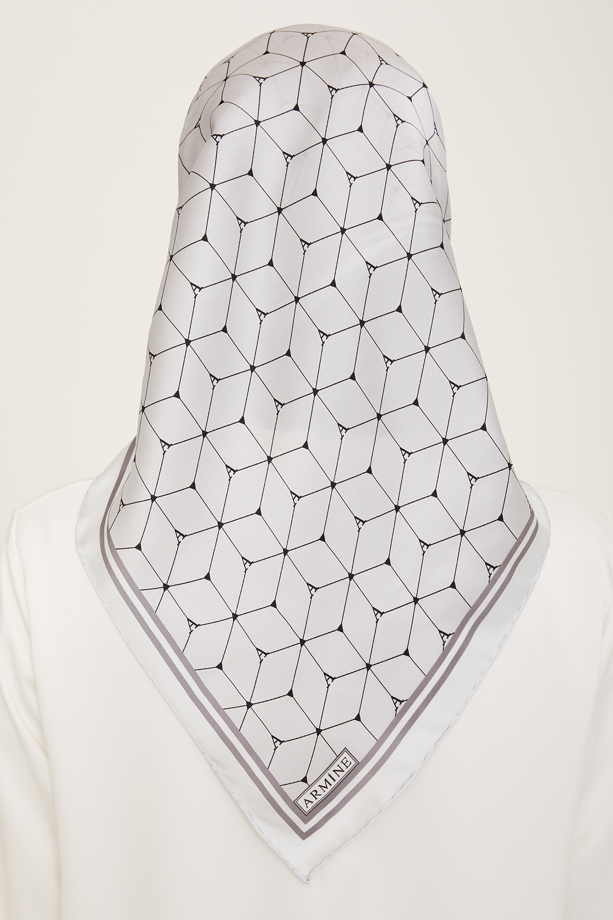 روسری زنانه آرمینه | E24YA9166D01 Armine - Image 4