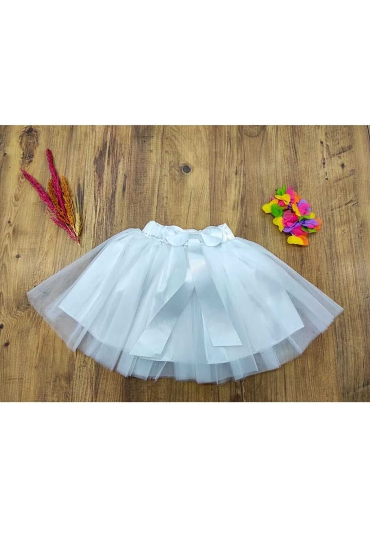 Öz klas Store Fusta Tutu Cu Fundita Pentru Fete Femeie - 10 years