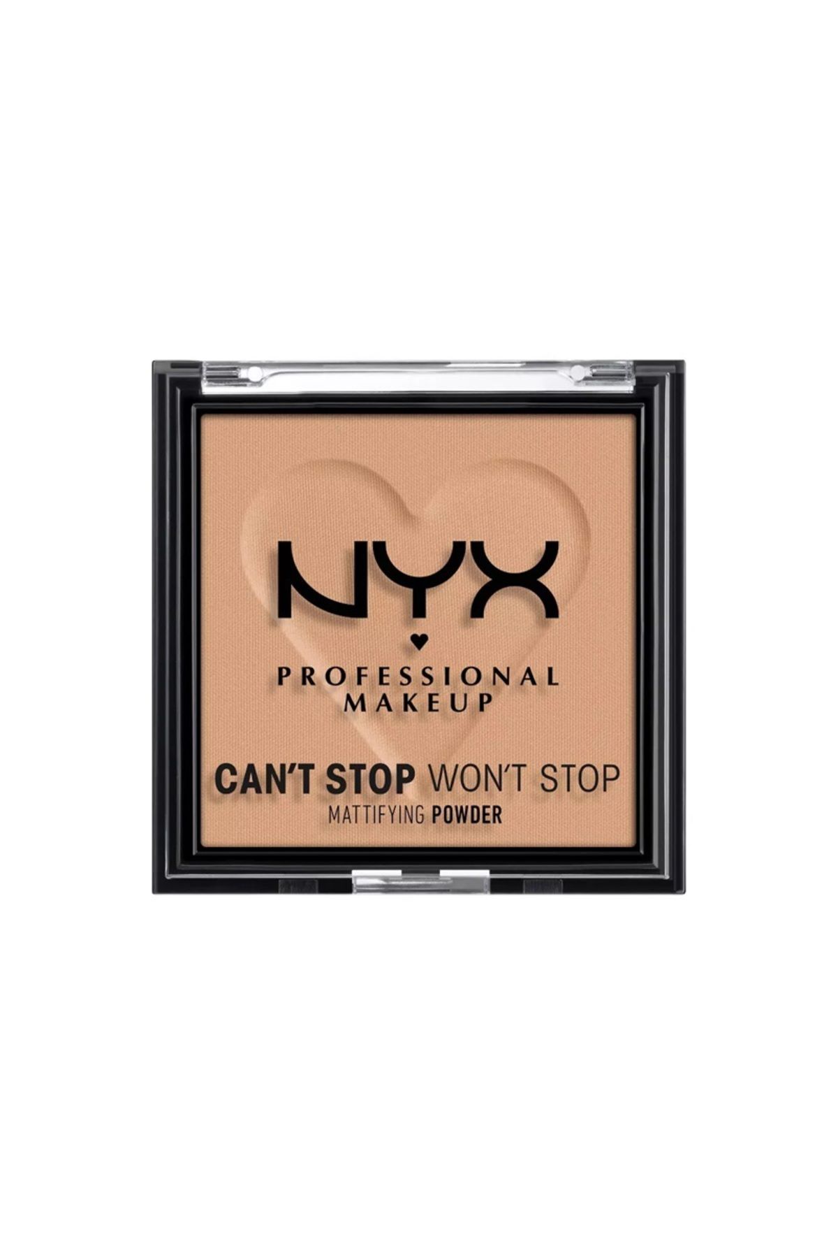 NYX Professional Makeup-Can't Stop Won't Stop Mattifying Pressed Powder-06 TAN 5