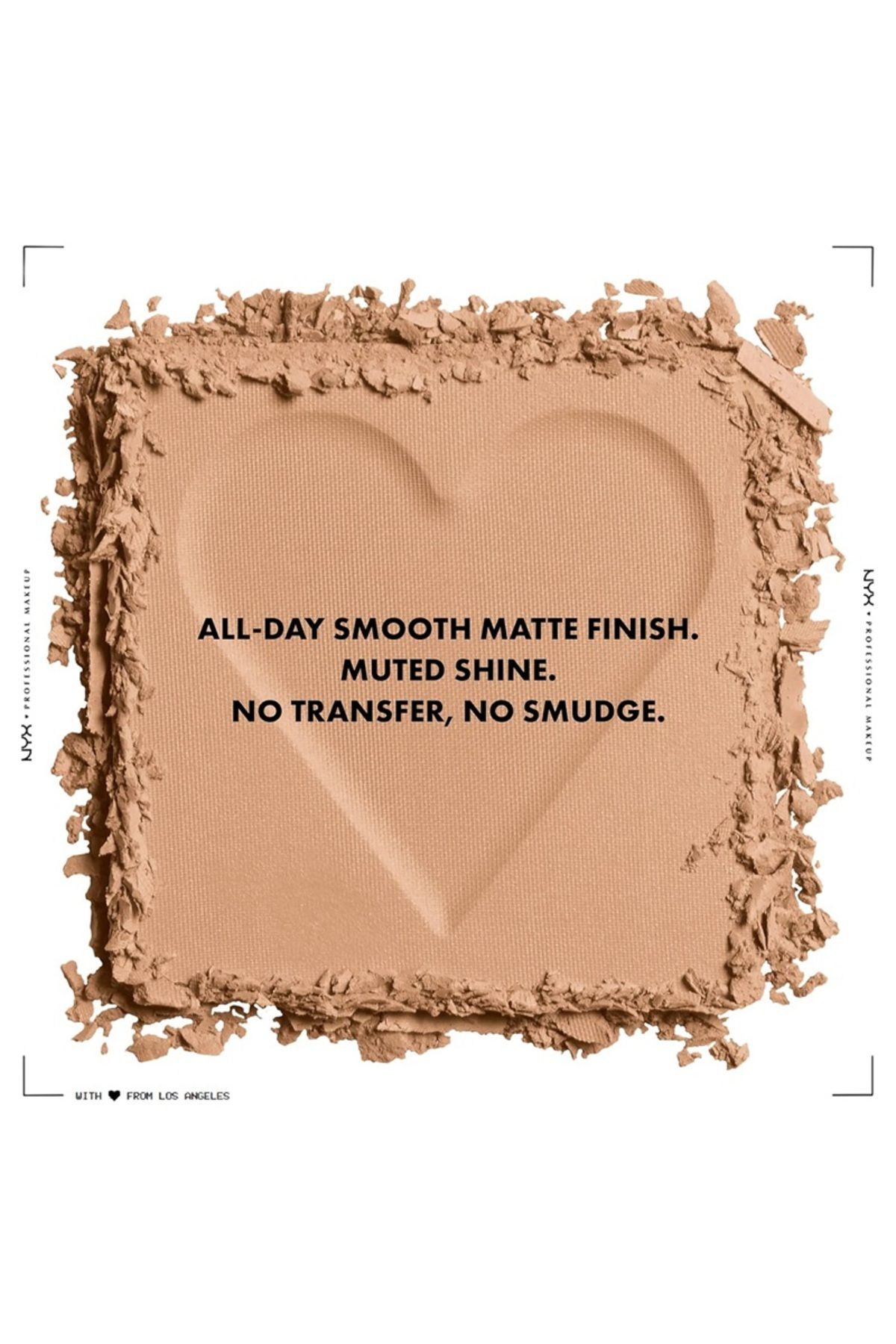 NYX Professional Makeup-Can't Stop Won't Stop Mattifying Pressed Powder-06 TAN 7