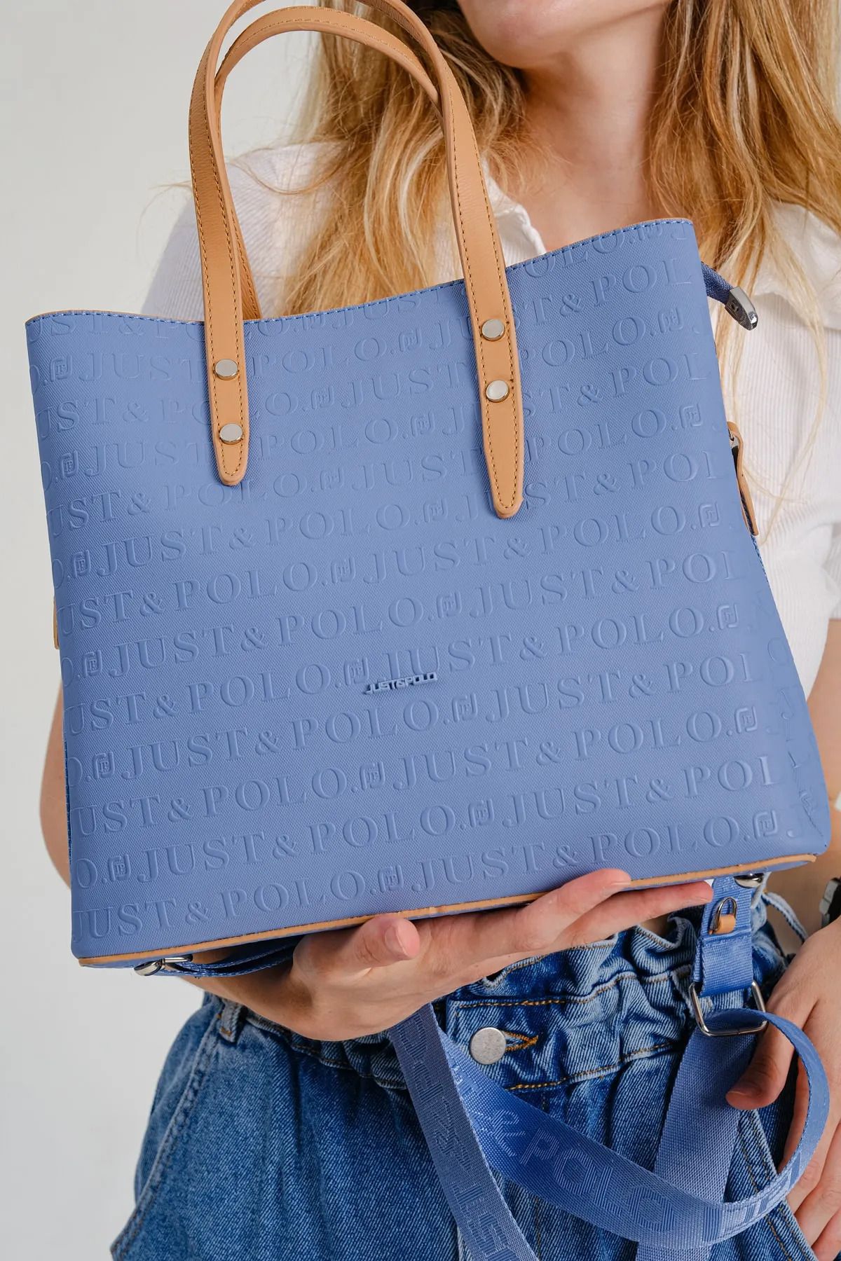 Dark sales blue bag