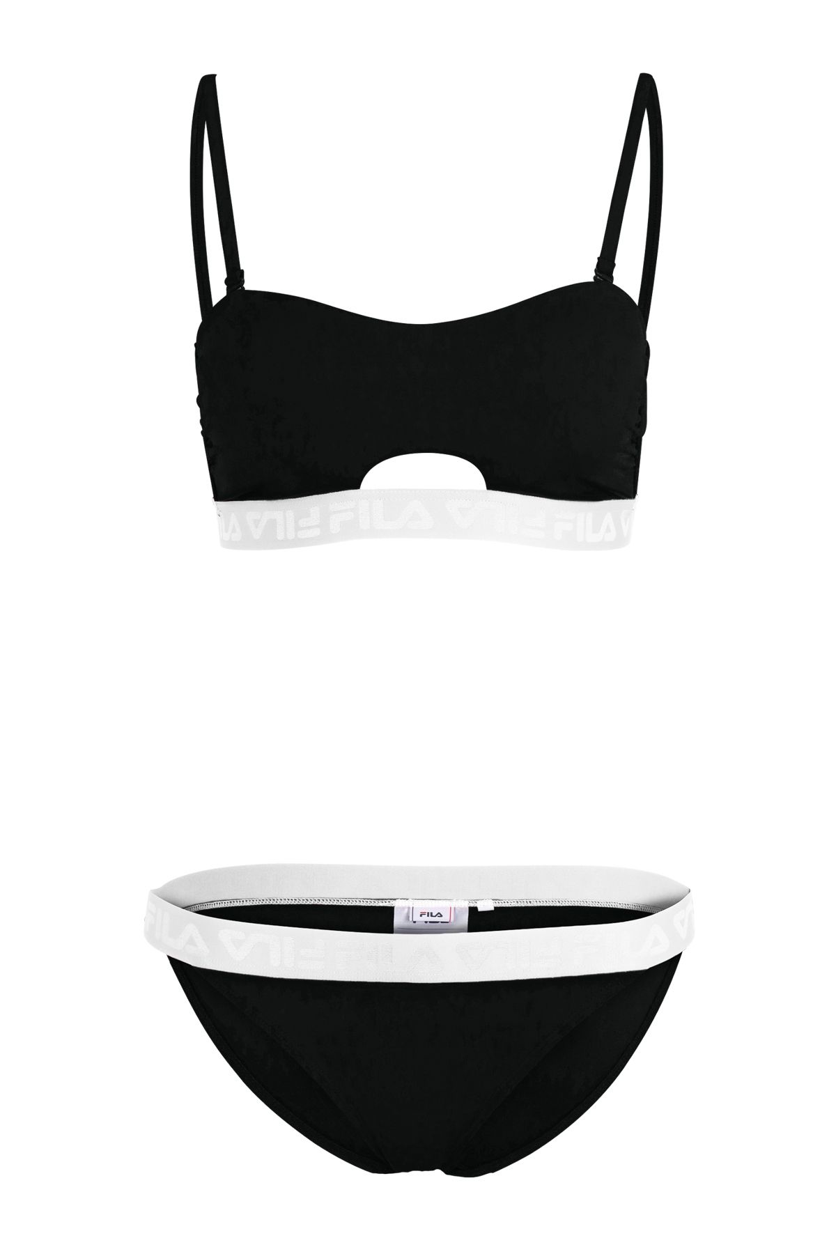 Fila-Bikini Damen/Mädchen Schwarz 1