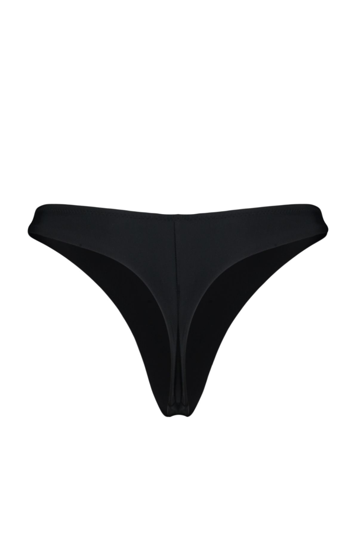Trendyol Collection-TBESS24BA00130 Μοντέλο Μαύρο στρινγκ μπικίνι κάτω 6