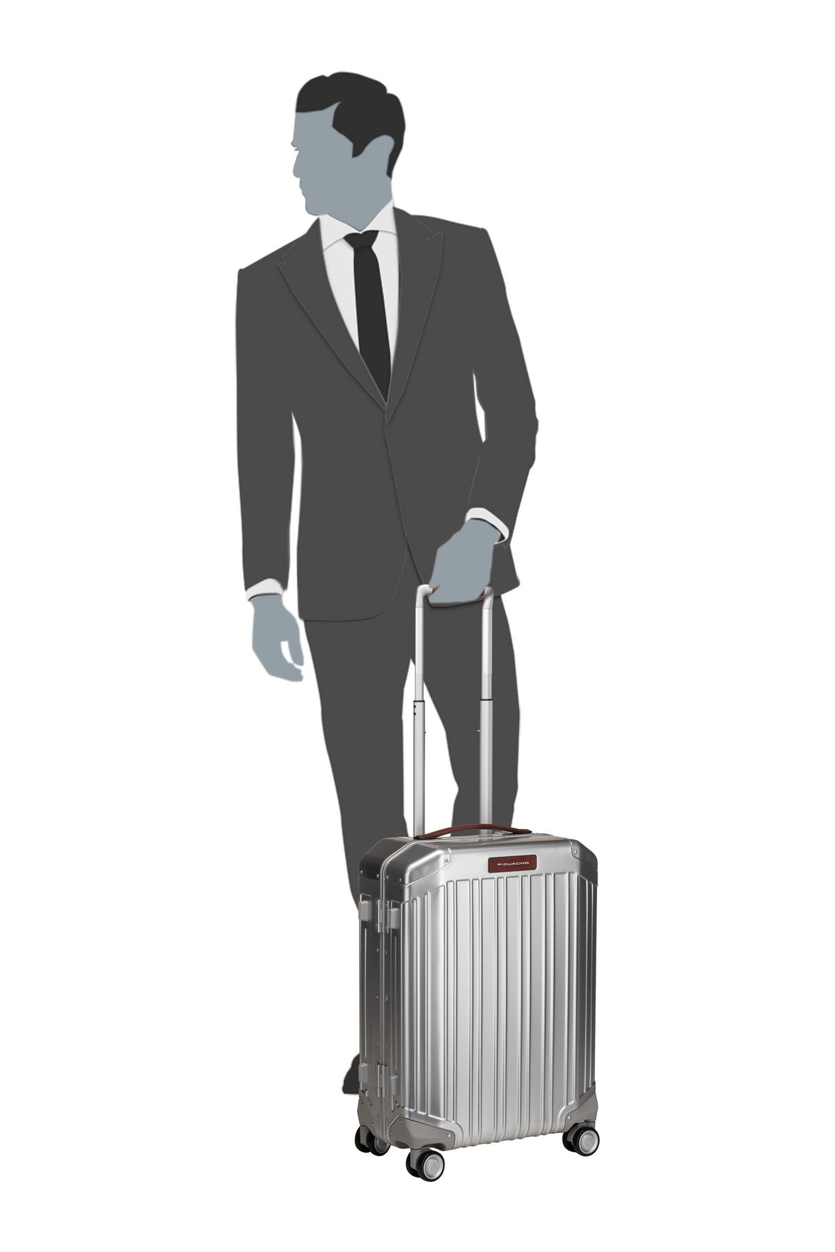 PIQUADRO-Koffer & Trolley PQ Alu Cabin Size Spinner 2