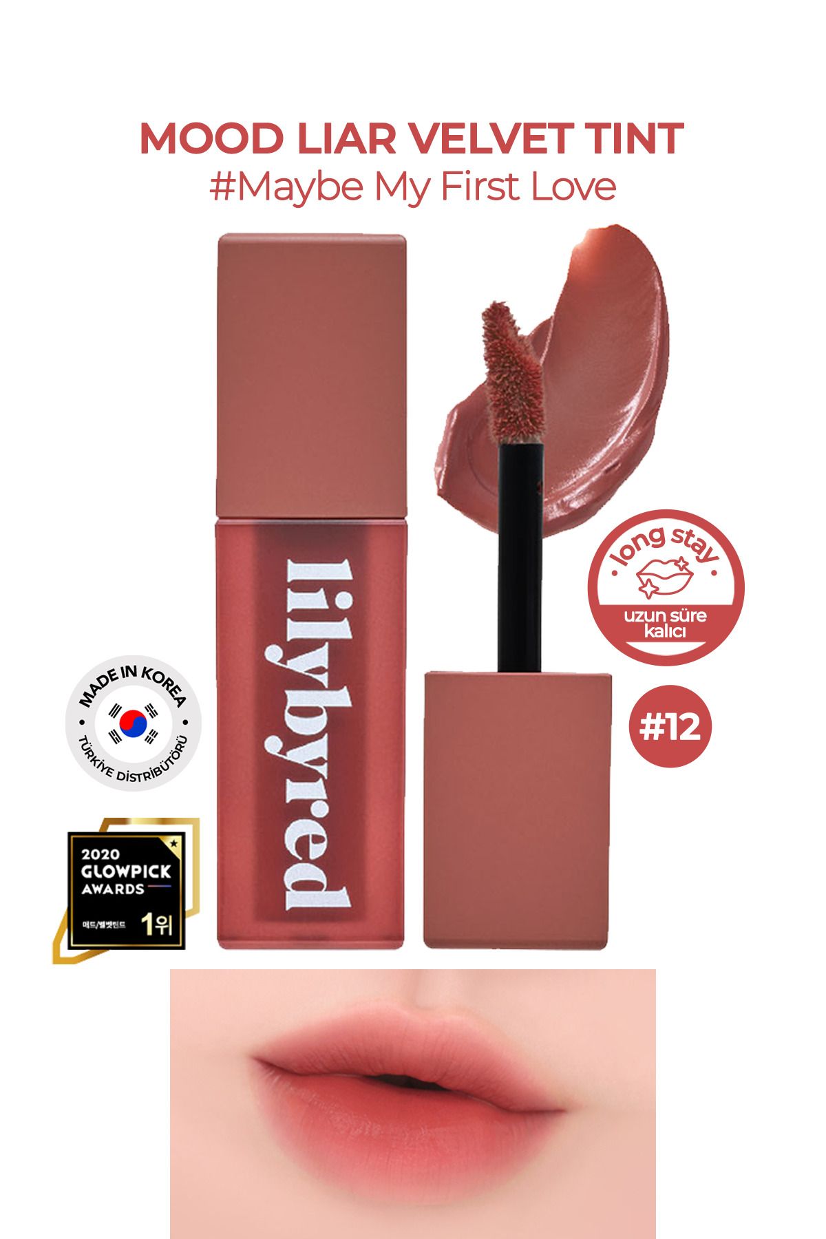 lilybyred-Velvet Textured Foam Tint Lipstick Lilybyred Mood Liar Velvet Tint 4