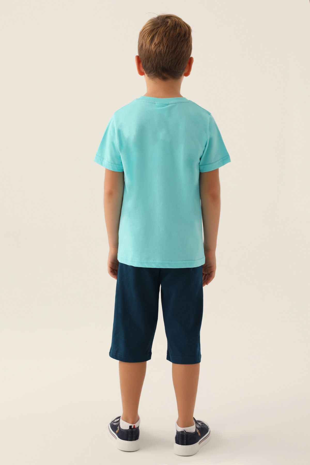 U.S. Polo Assn.-Set de imagini de sus și de jos cu licență pentru băiat 5