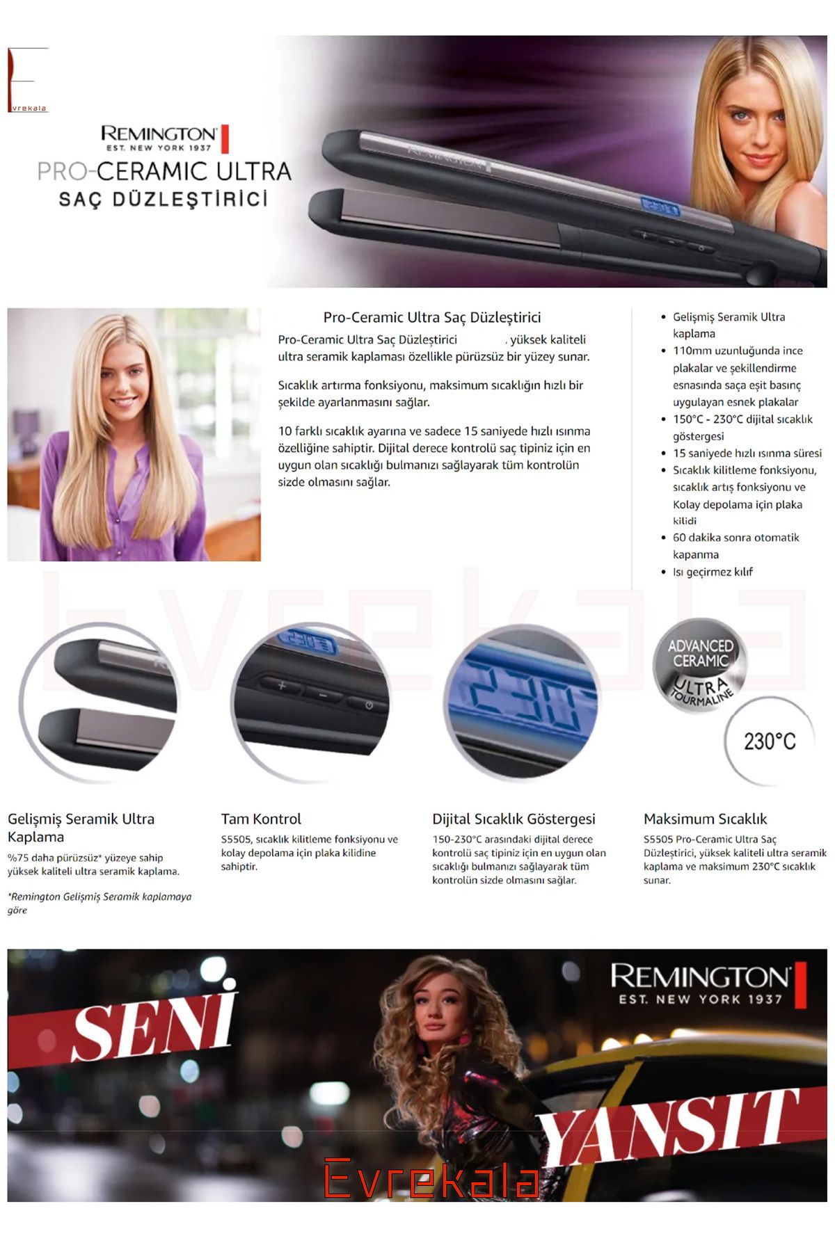 Pro ceramic ultra remington deals