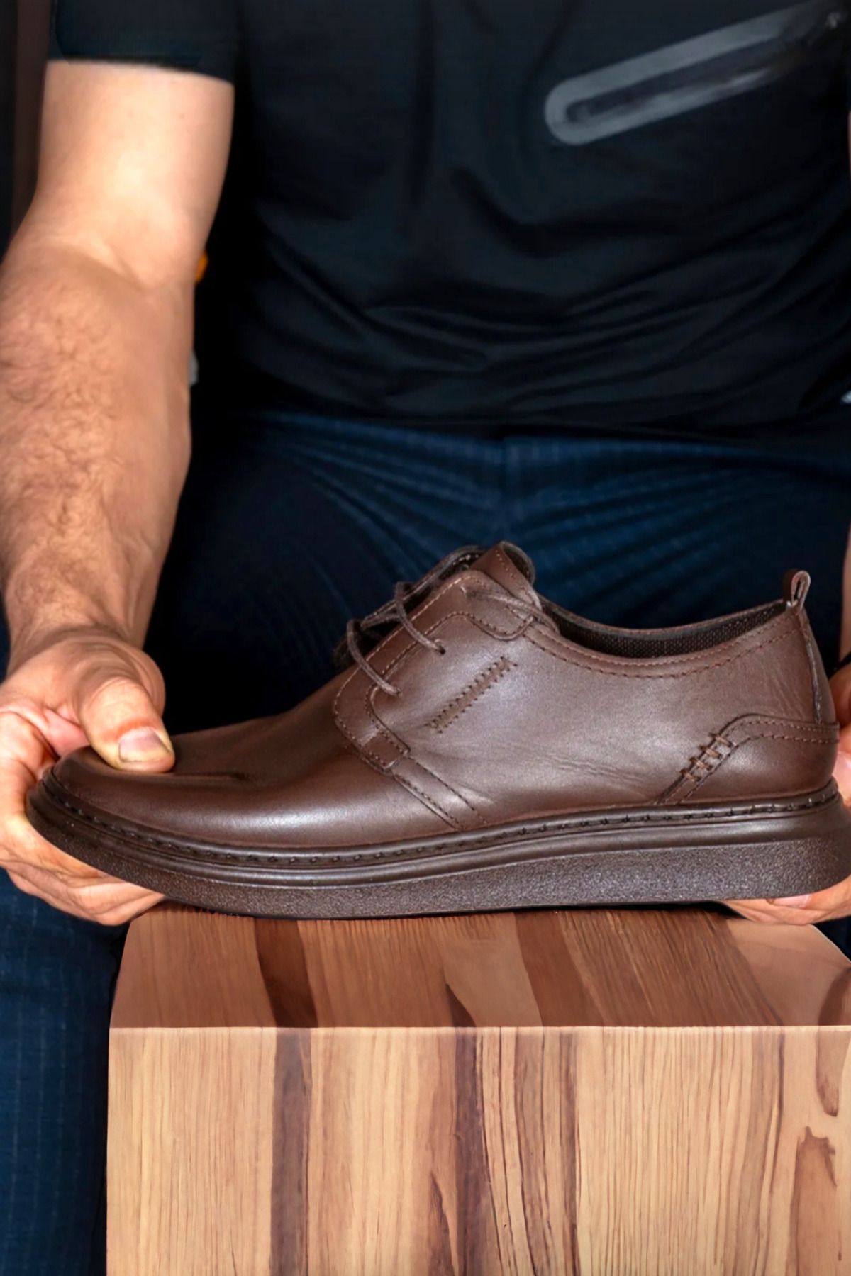 Genuine leather shoes outlet