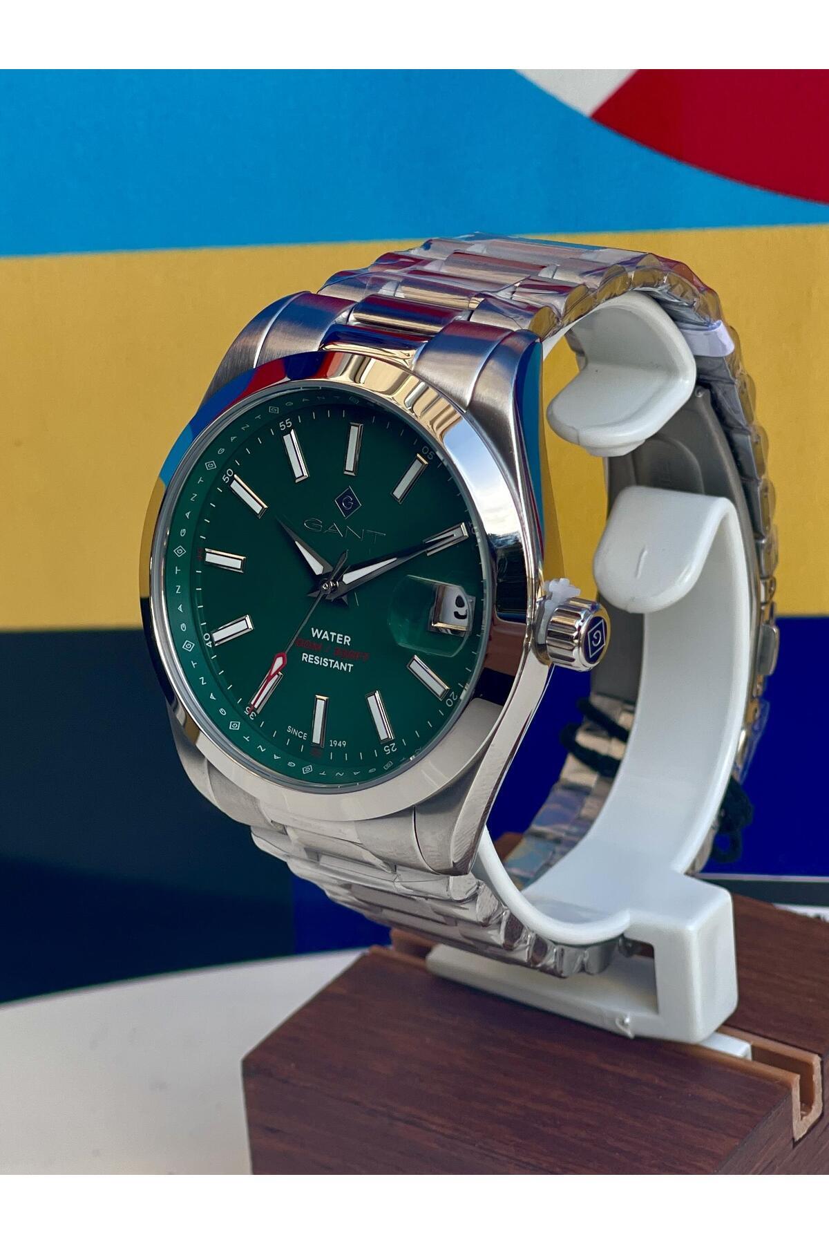 Gant-G161015 Green Dial Steel Men's Wrist Watch with Series Numbers 3