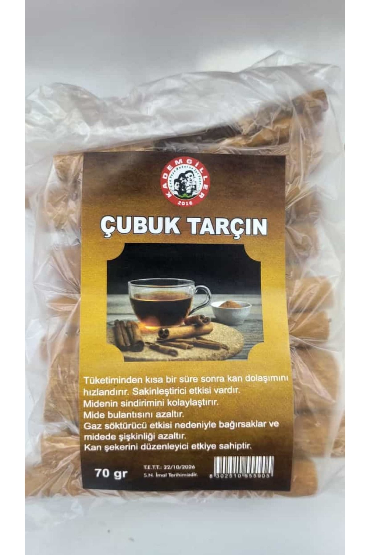 çubuk tarçın 100gr x 2 adet